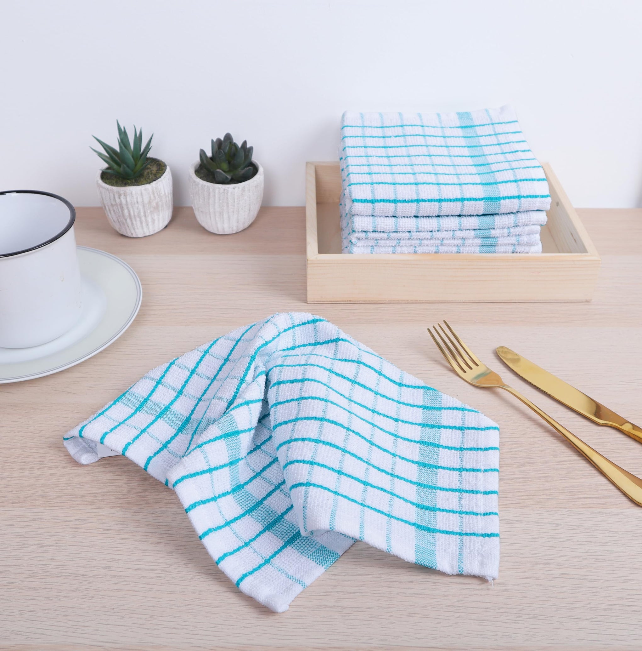 Kitchen Dish Cloths Set of 8 (8 Count)