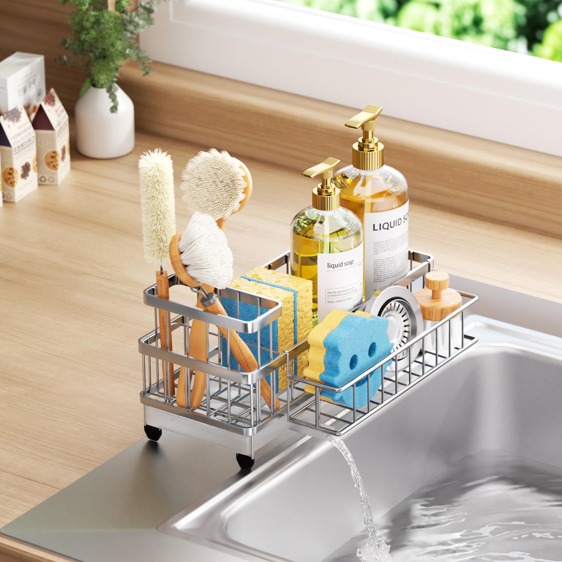 Sponge Holder for Kitchen Sink
