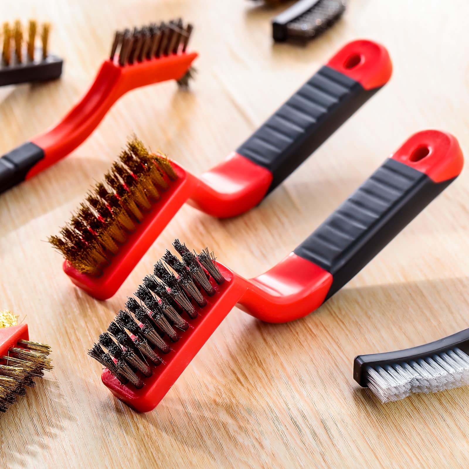 15 Pcs Wire Cleaning Brush Set (15 Count)