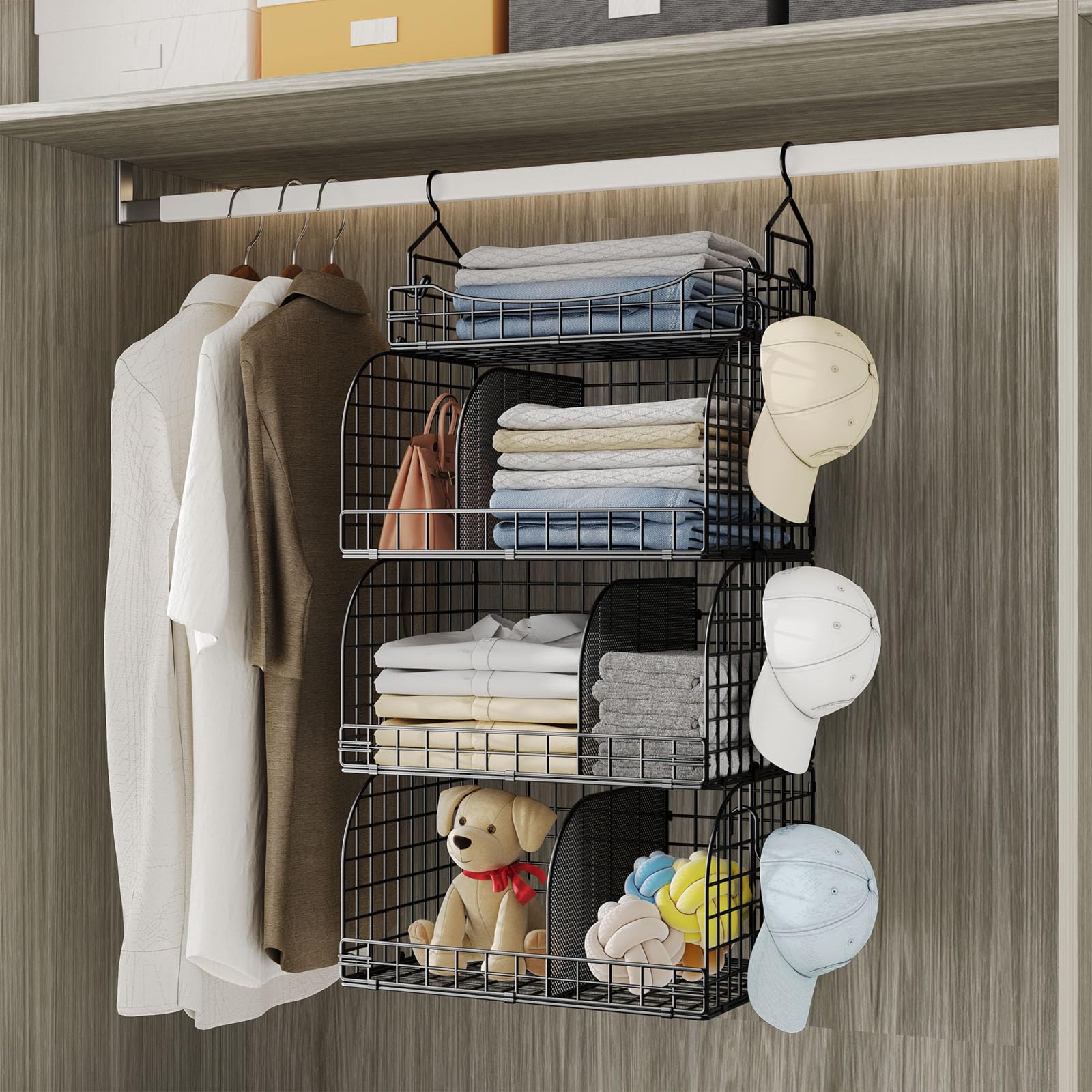 Hanging Closet Organizer Storage