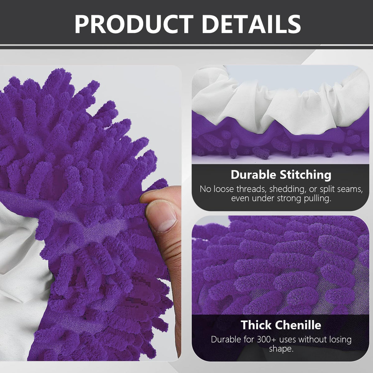 Mop Slippers Socks Floor Cleaning (5.2911 Ounce)