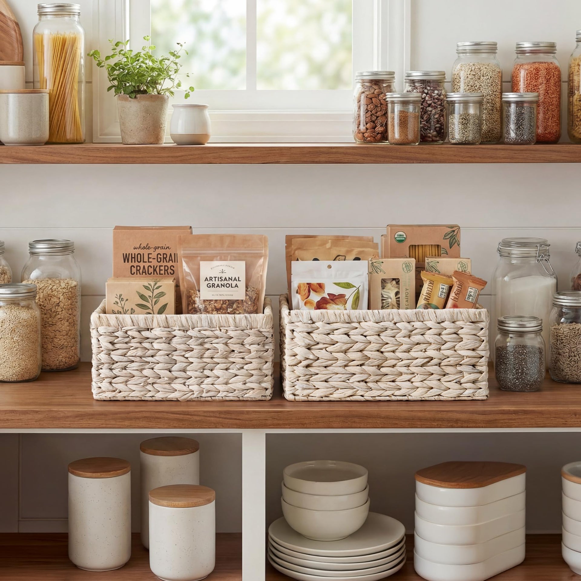 Large Wicker Baskets for Storage