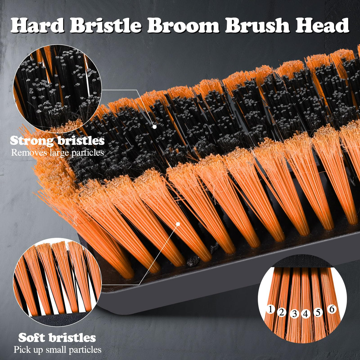 24" Push Broom Outdoor
