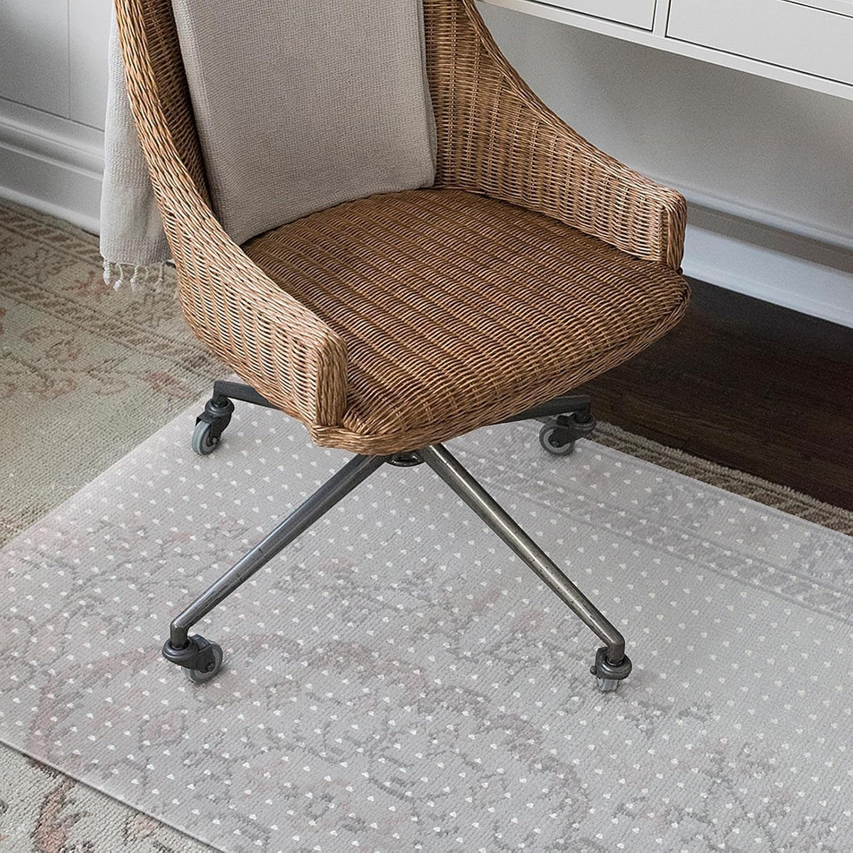 Chair Mat for Carpet 60"x 46" Large Office Chair Mat Thick and Sturdy