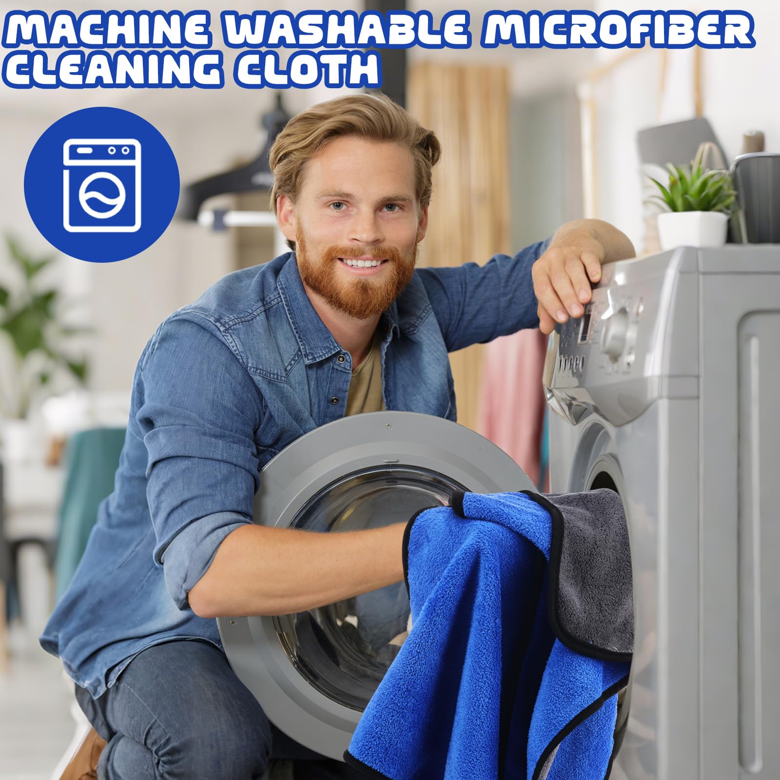 50 Pcs Microfiber Towels (50 Count)