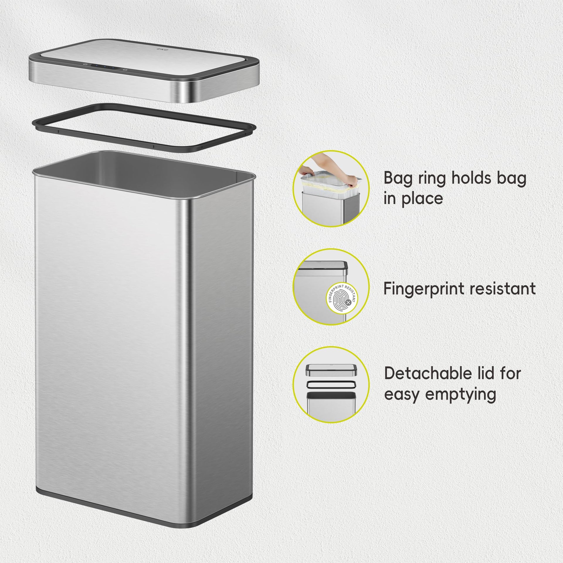 Nova Sensor Trash Can