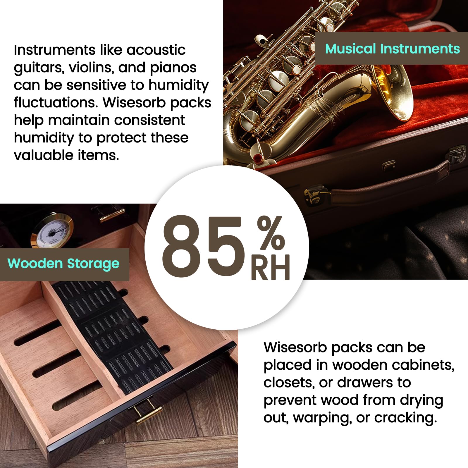 85% Two Way Humidity Control Packs (5 Count)