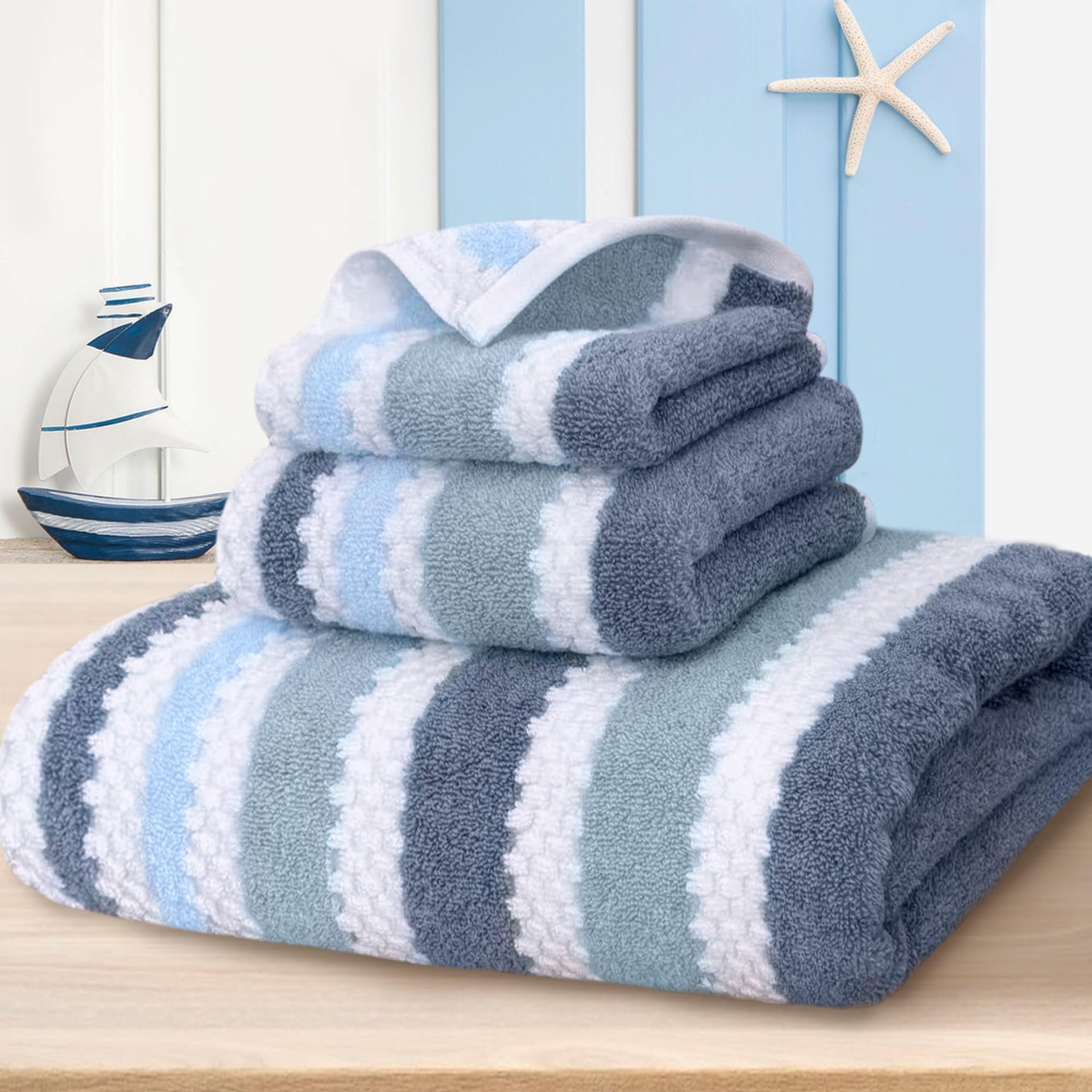 Waffle 3PC Towel Set (3 Count)