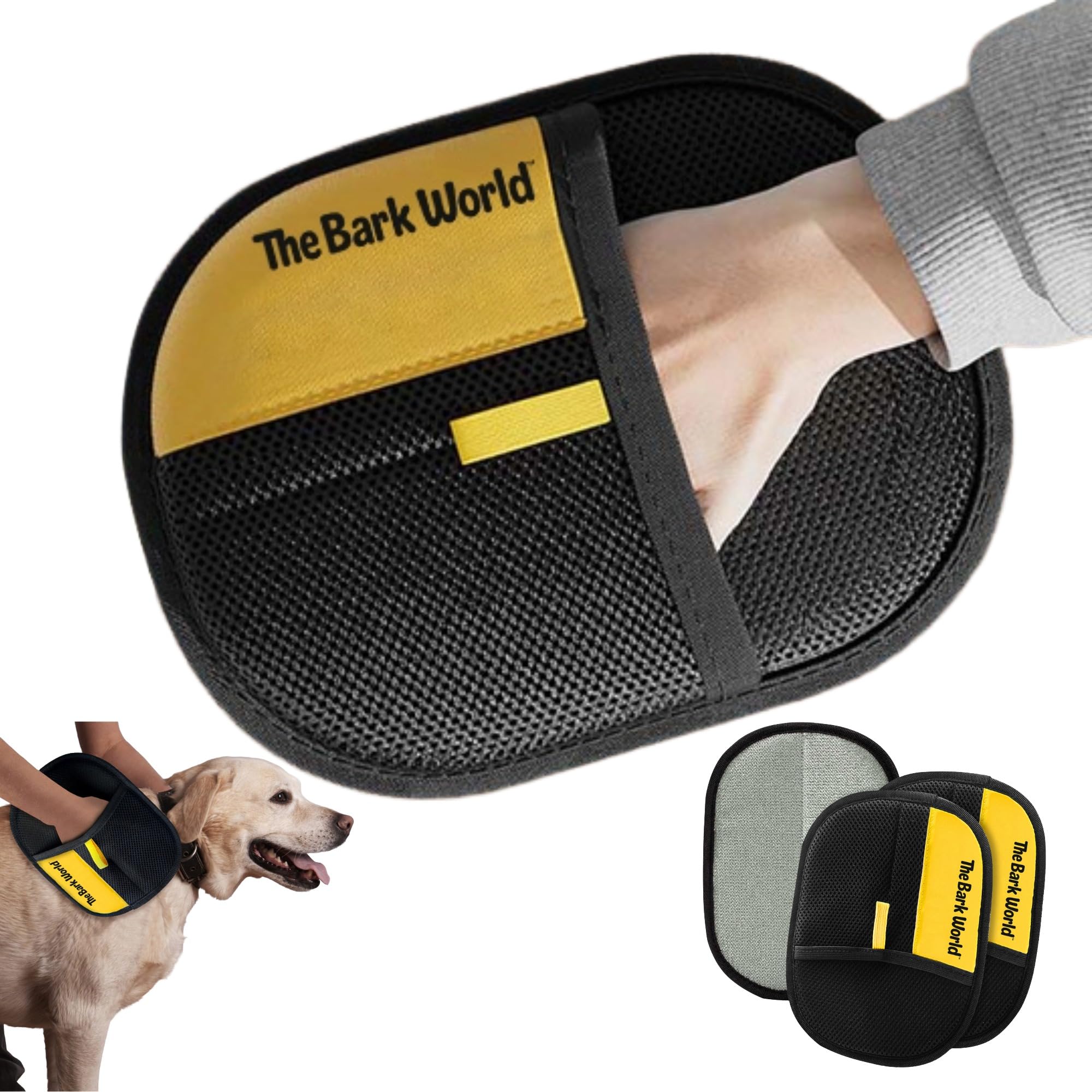 Pet Hair Removal Gloves 2 (2 Count)
