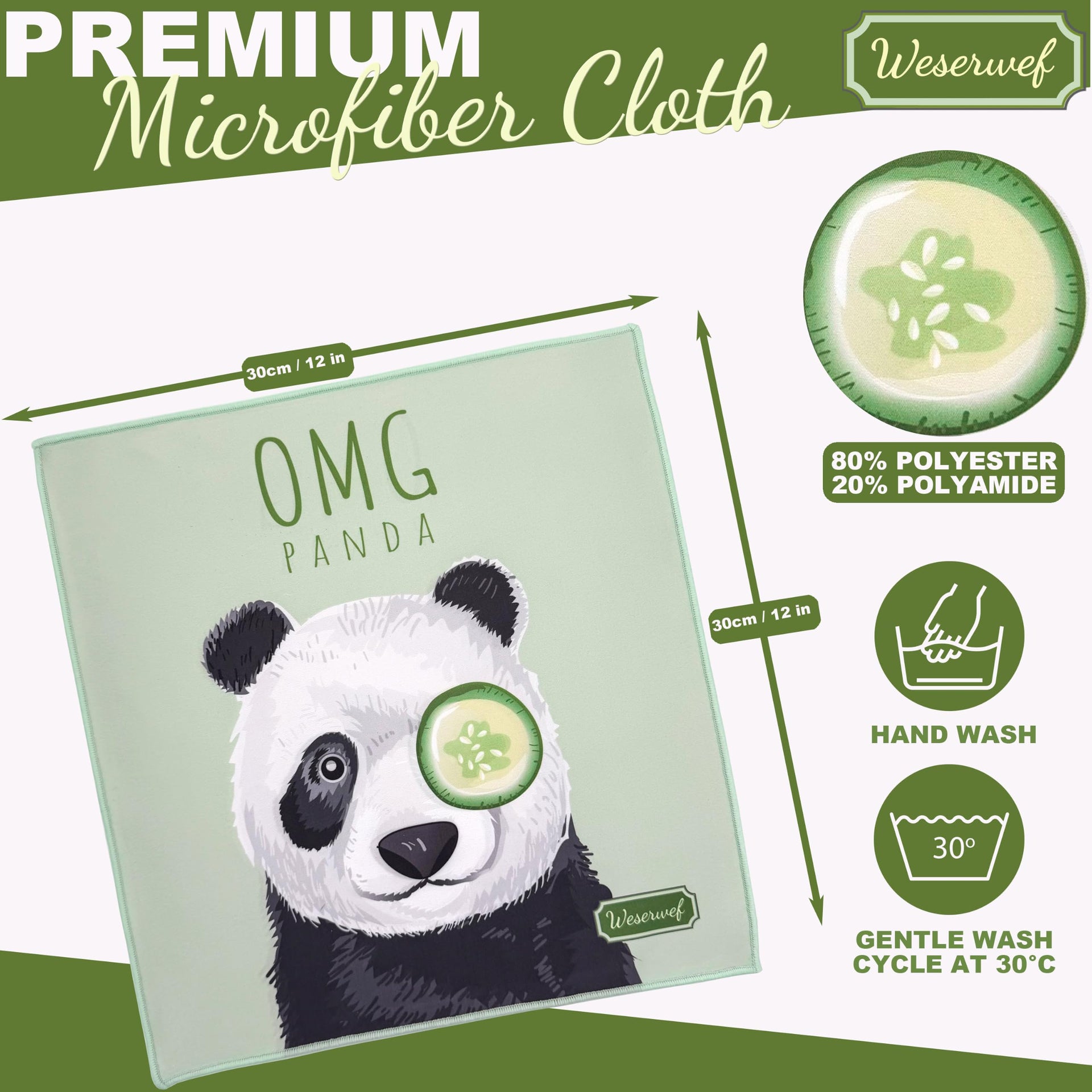 Design Microfiber Glasses Cleaning Cloth