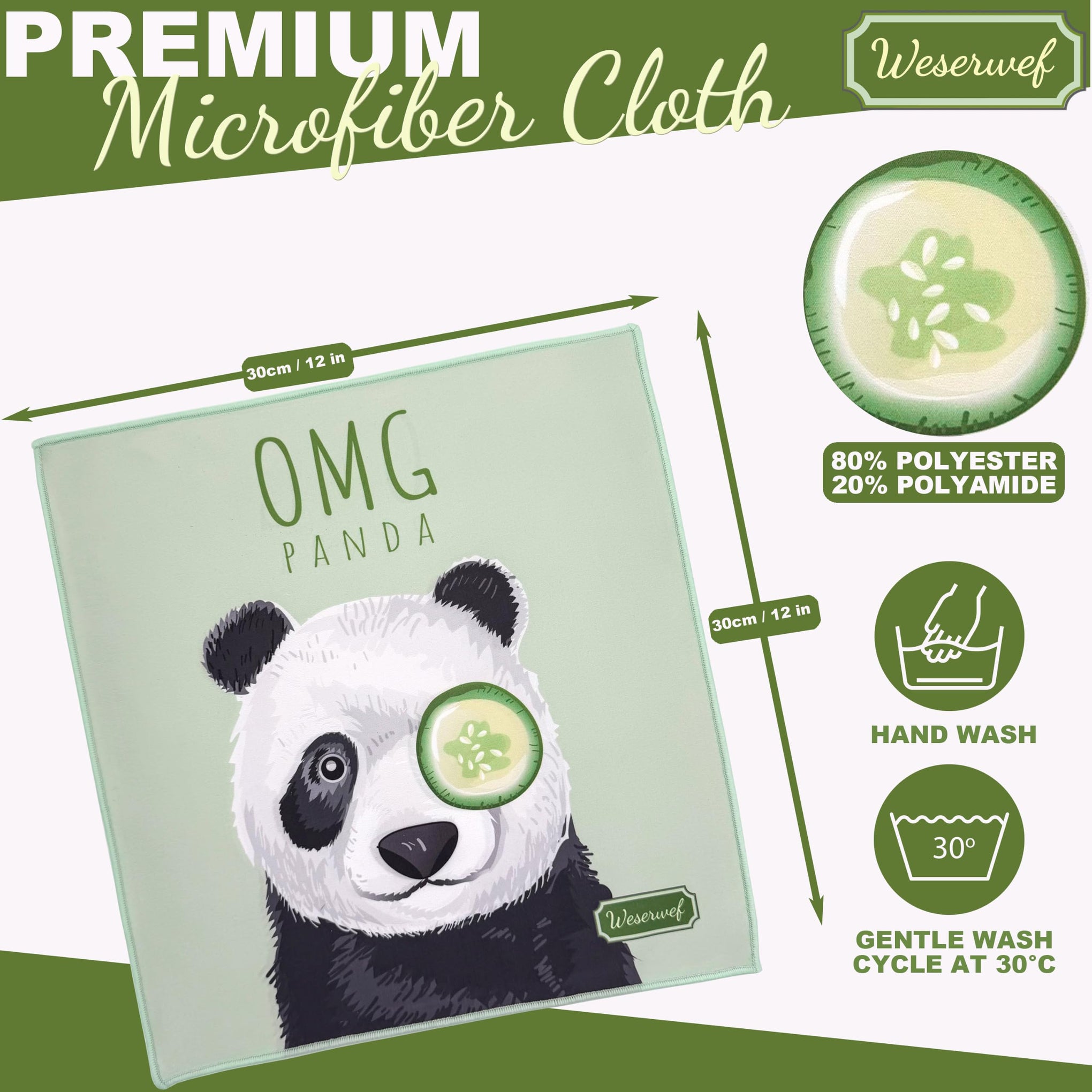 Design Microfiber Glasses Cleaning Cloth