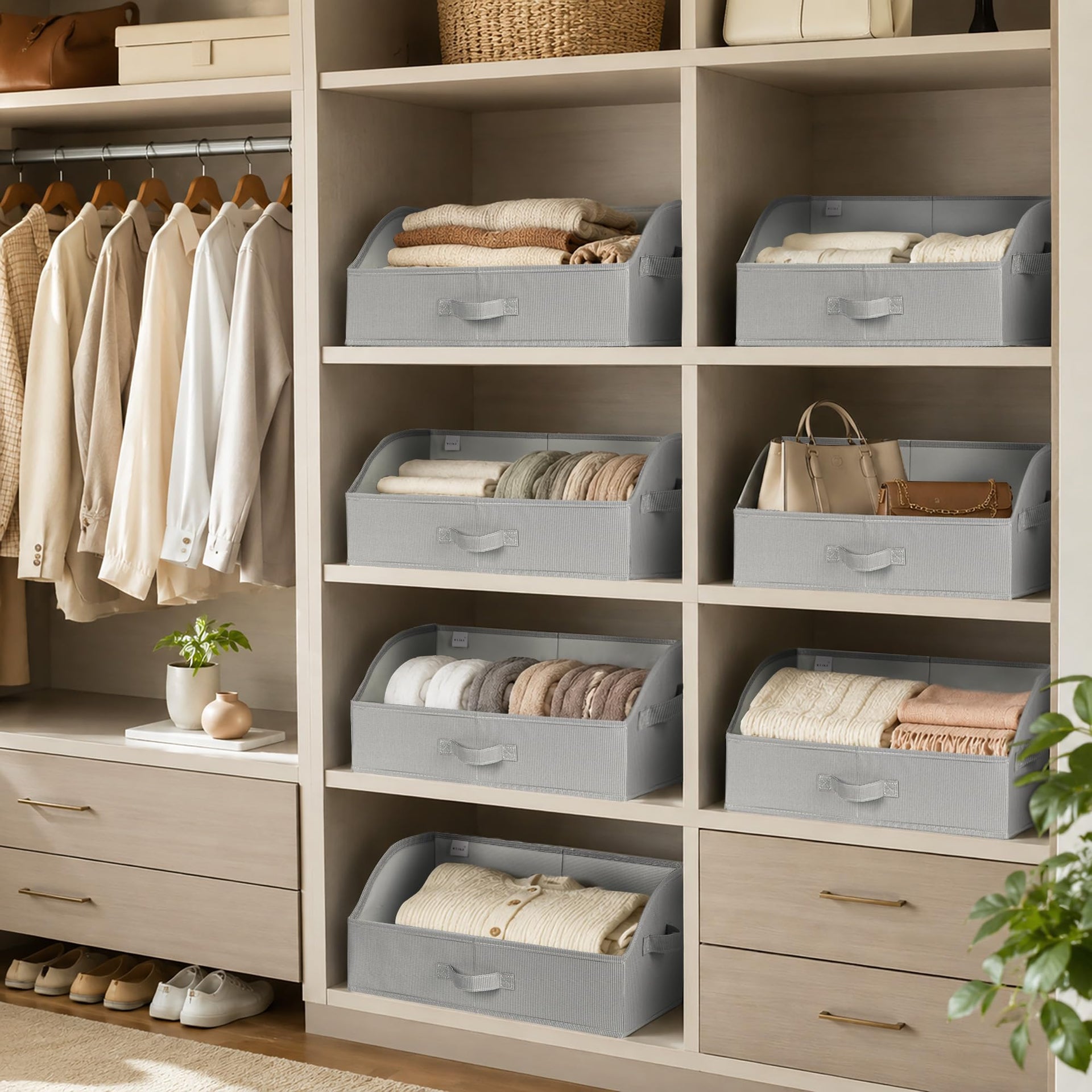 Purse Organizer for Closet (3 Count)