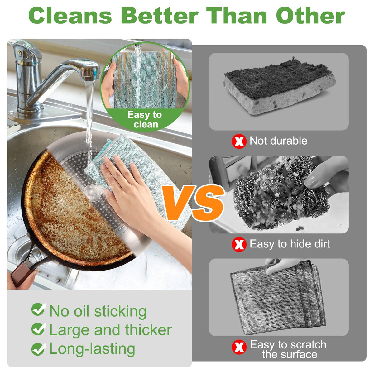 Non Scratch Wire Dishcloth