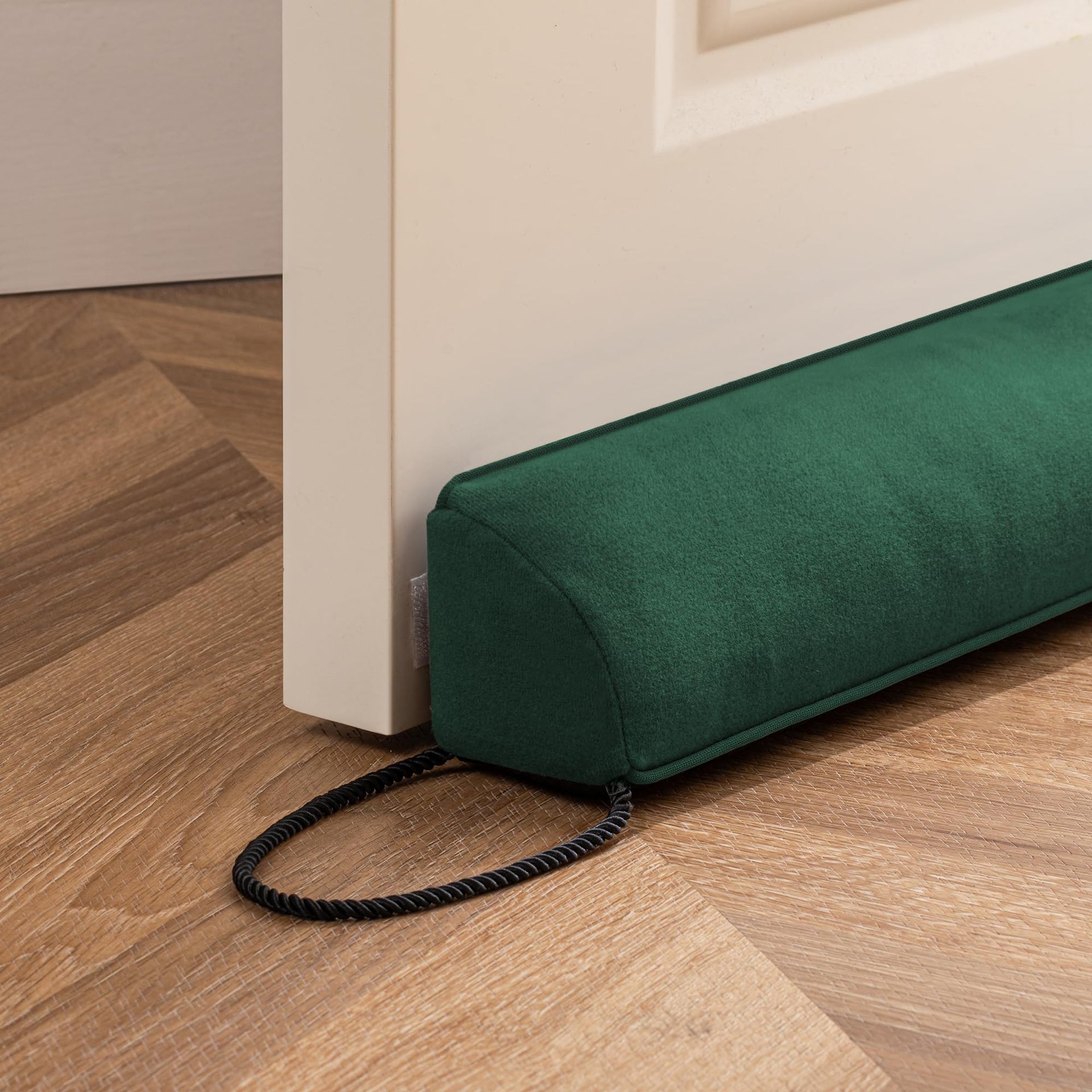 Door Draft Stopper with Removable Washable Cover