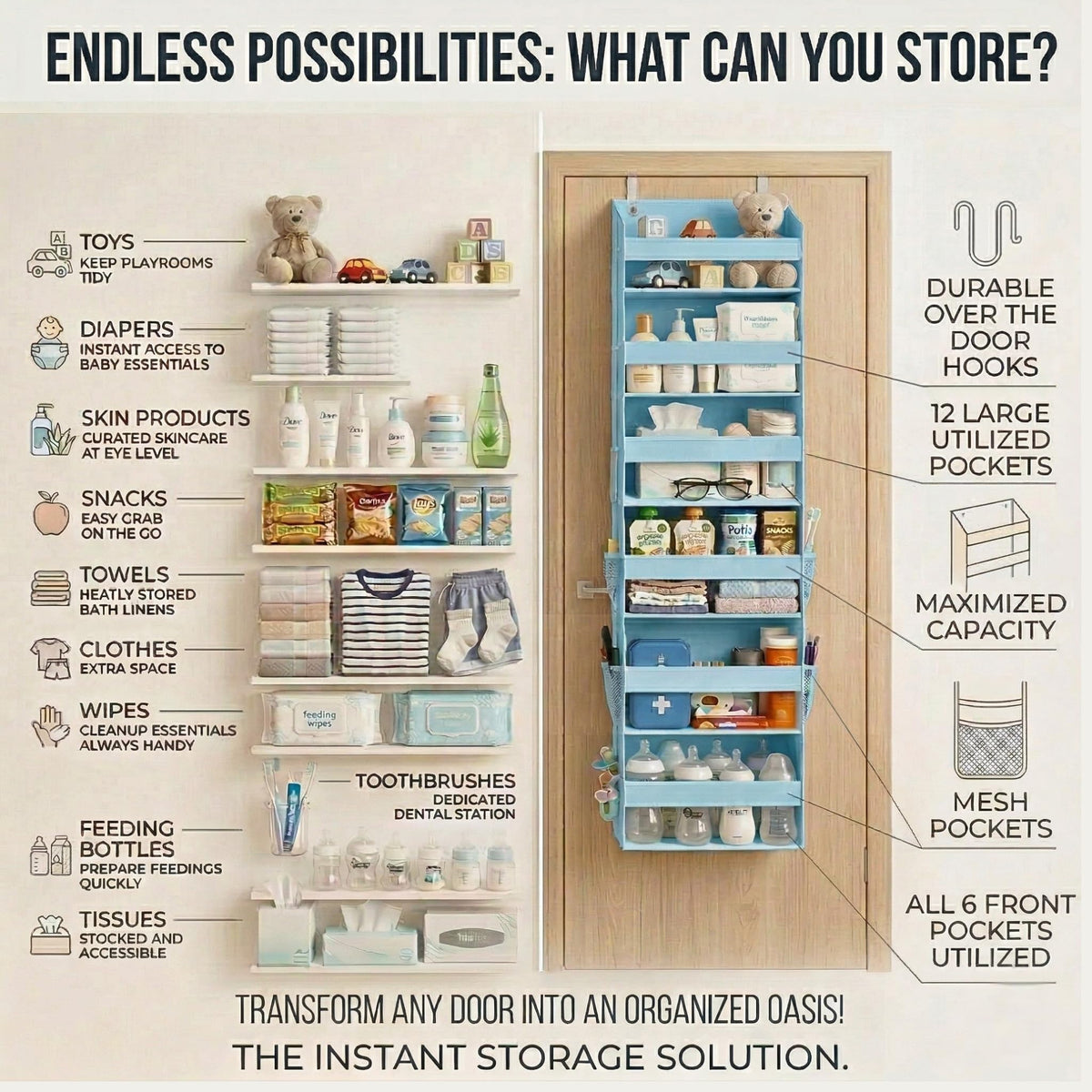 Over the Door Organizer