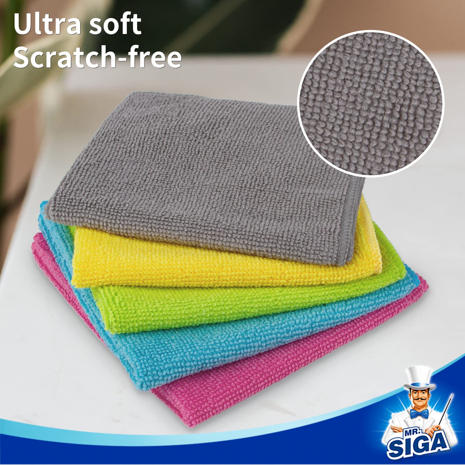 Microfiber Cleaning Cloth (50 Count)