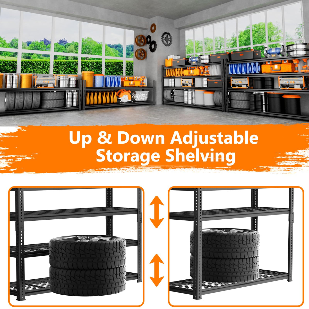 Storage Shelves Heavy Duty