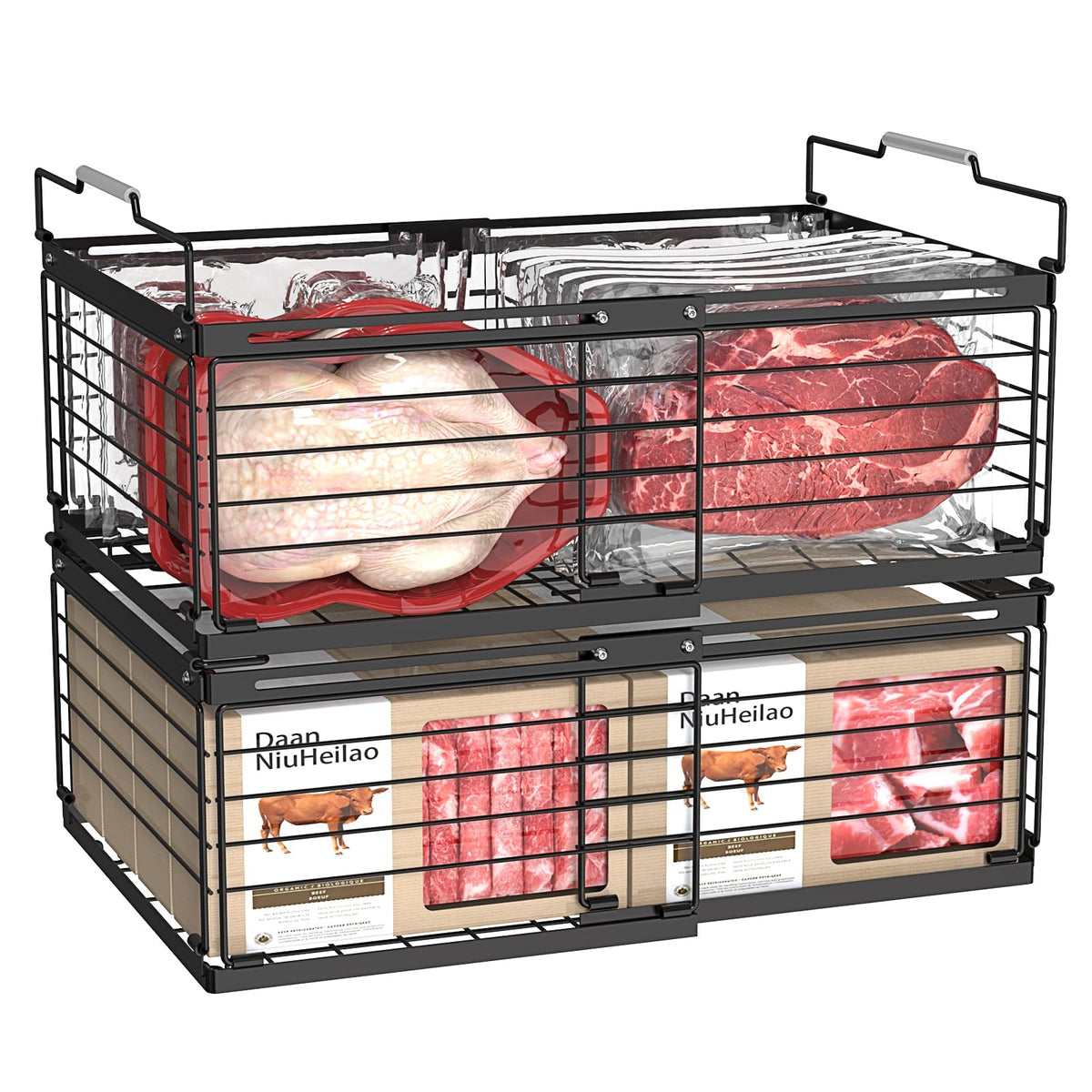 Expandable Chest Freezer Organizer (2 Count)