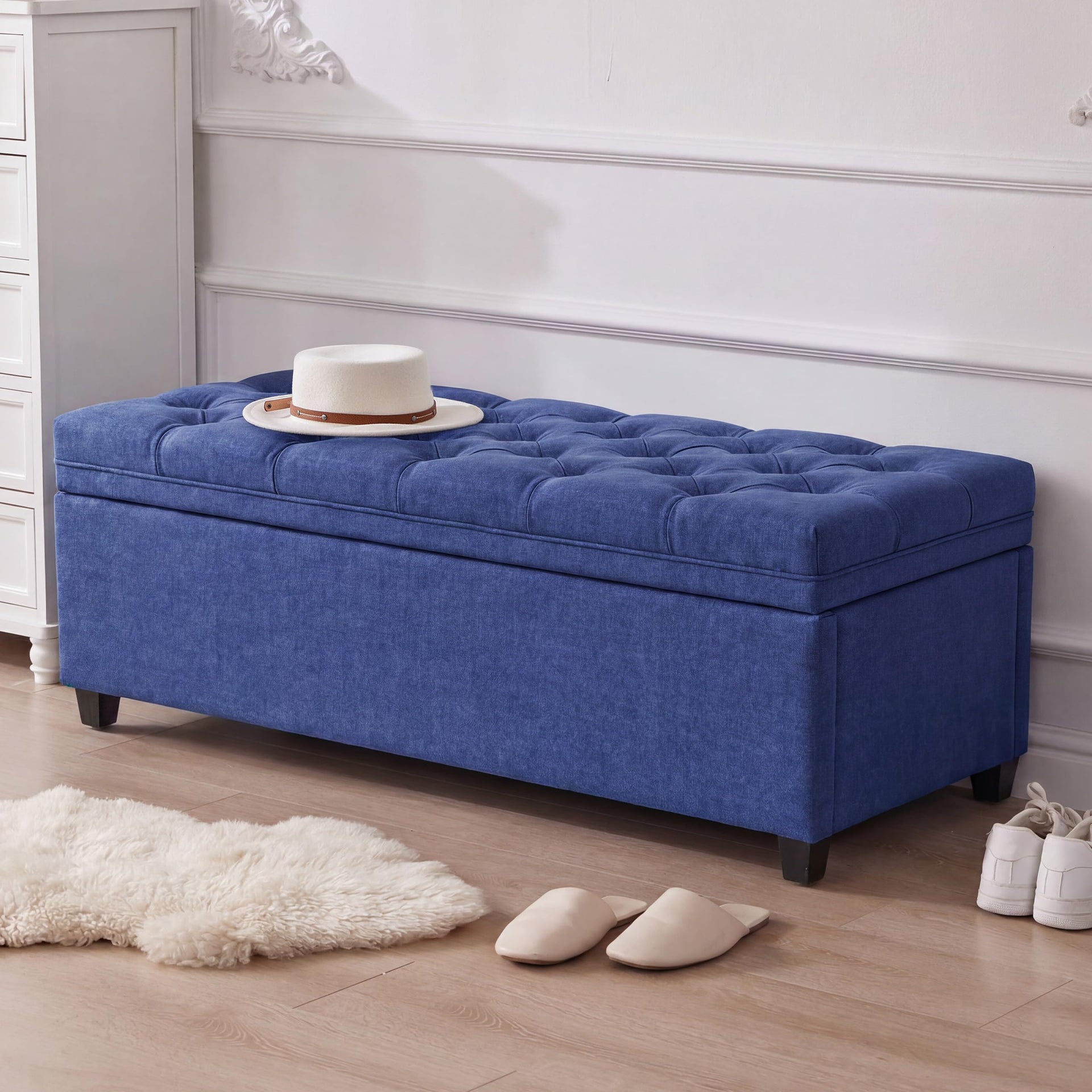 50 Inch Large Storage Ottoman