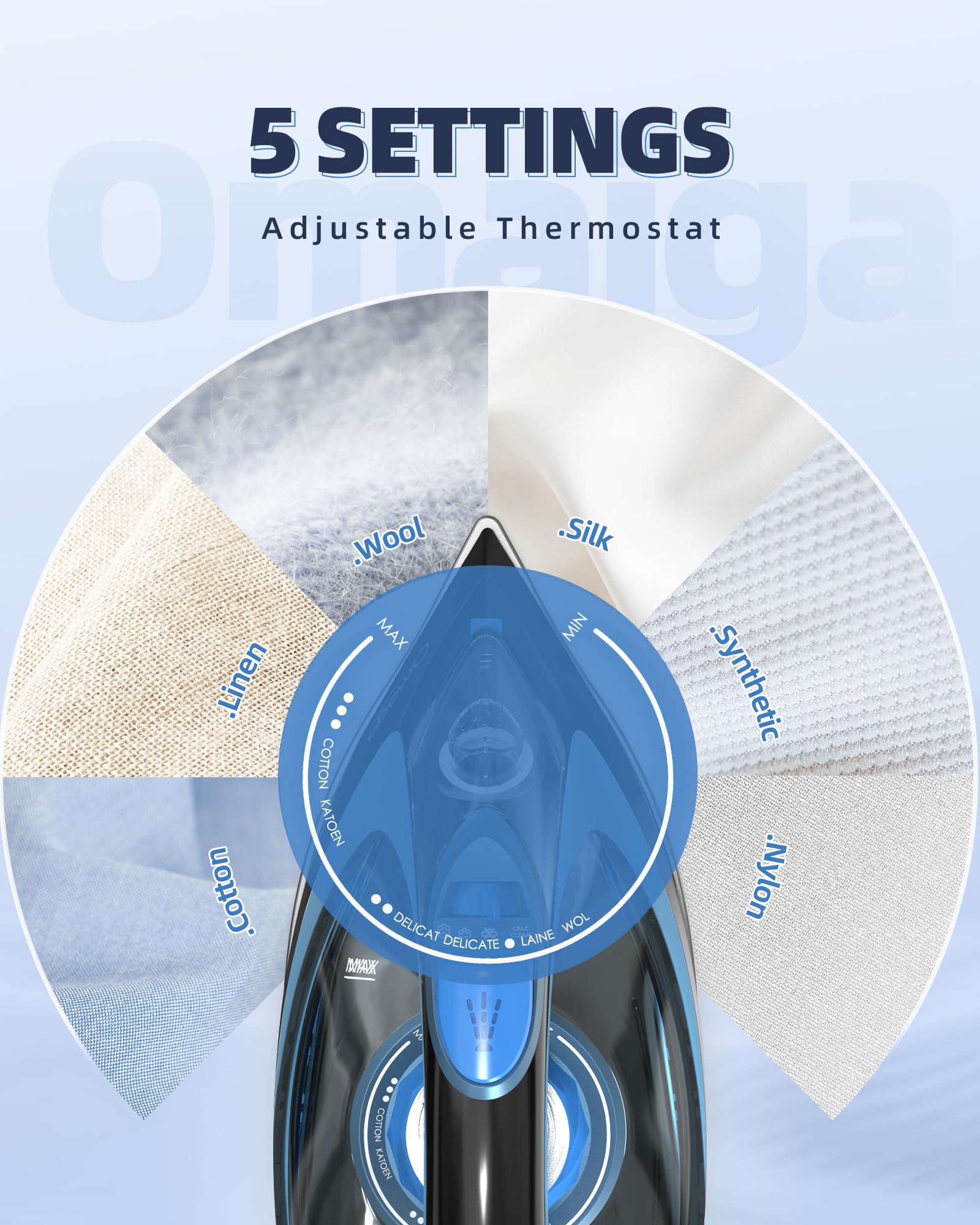 Steam Iron for Clothes
