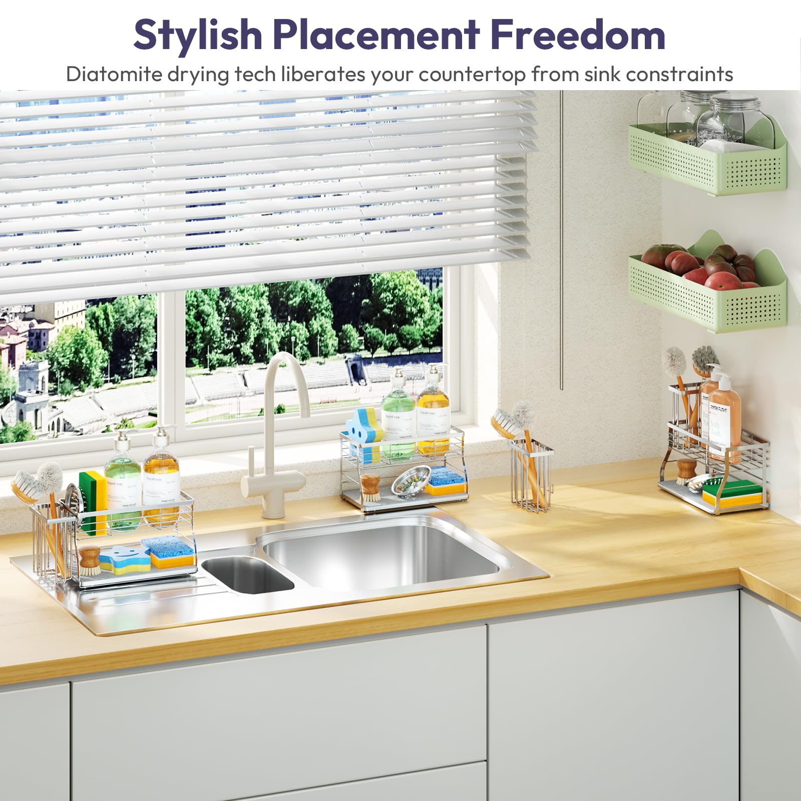 Kitchen Sink Caddy Organizer