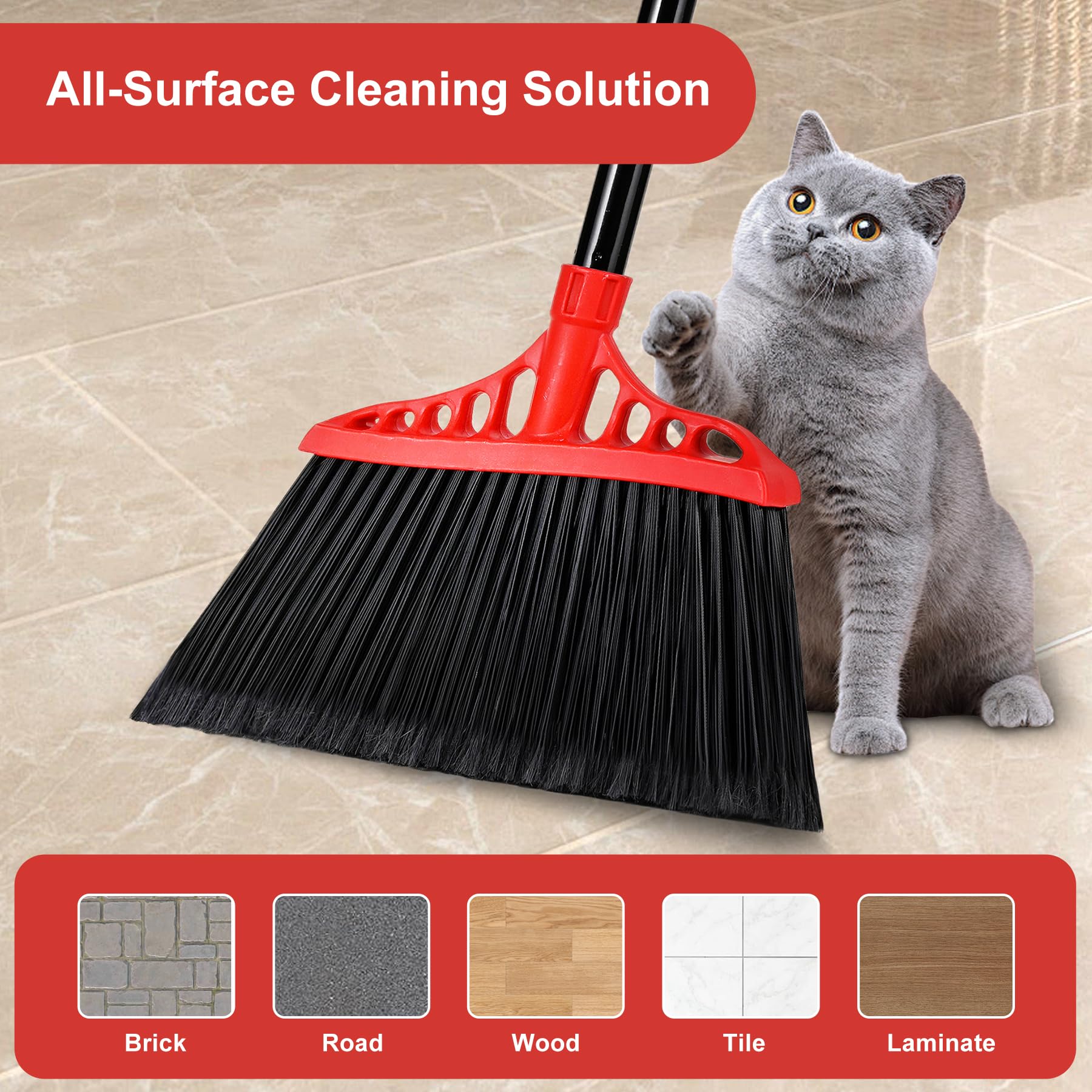 Heavy Duty Broom Commercial Indoor