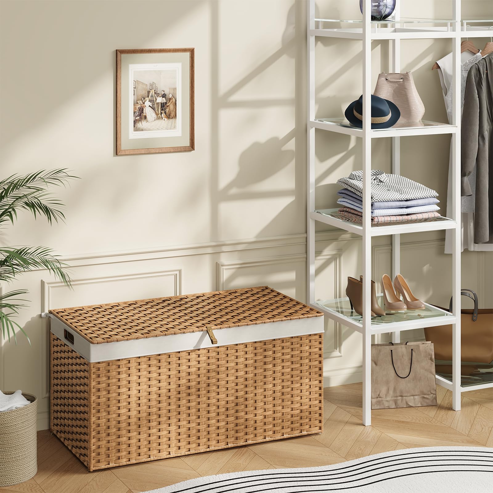 Storage Basket with Lid - ModHome Supplies