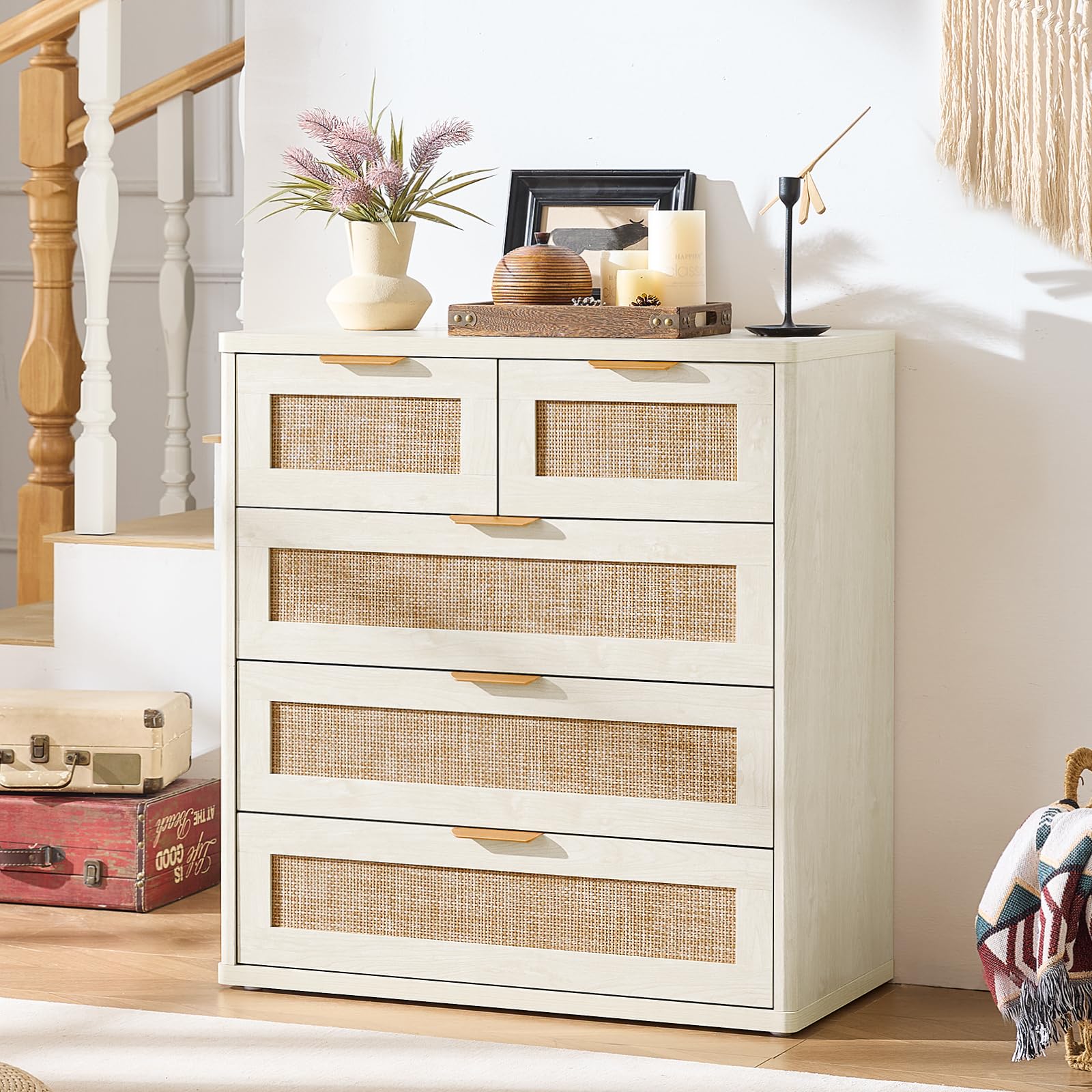 Rattan Dresser for Bedroom