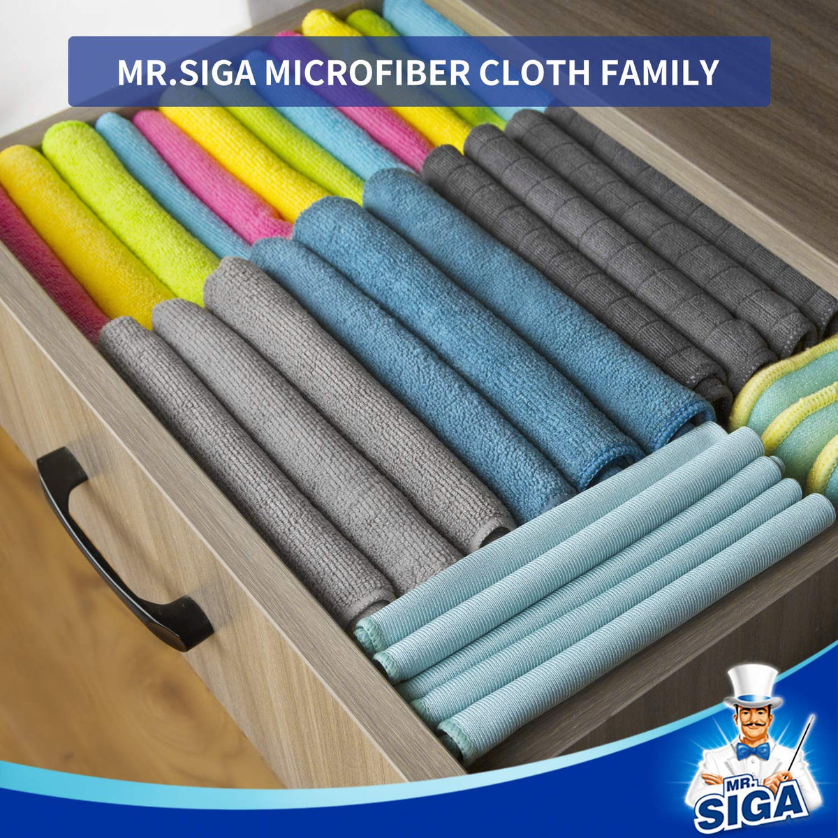 Microfiber Cleaning Cloths (12 Count)