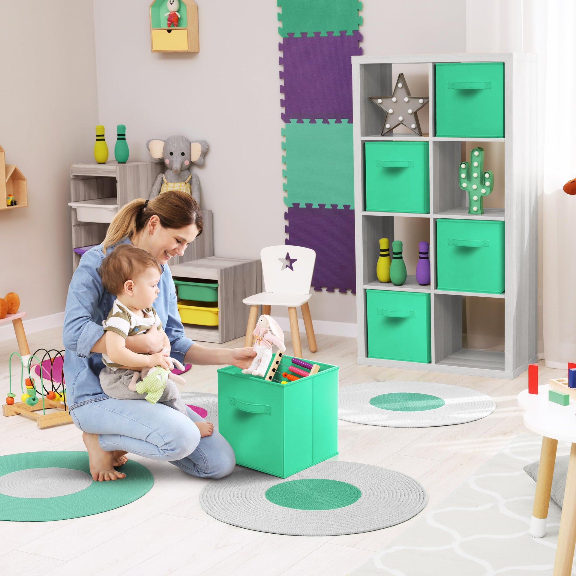 13 Inch Storage Bins (8 Count)