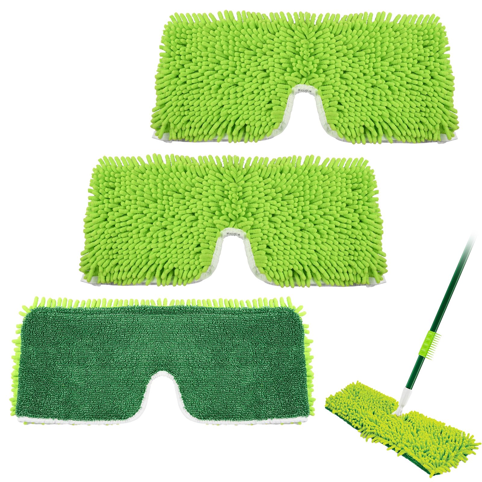 3 Pack Mop Head Replacement for Libman 18" 2 (3 Count)
