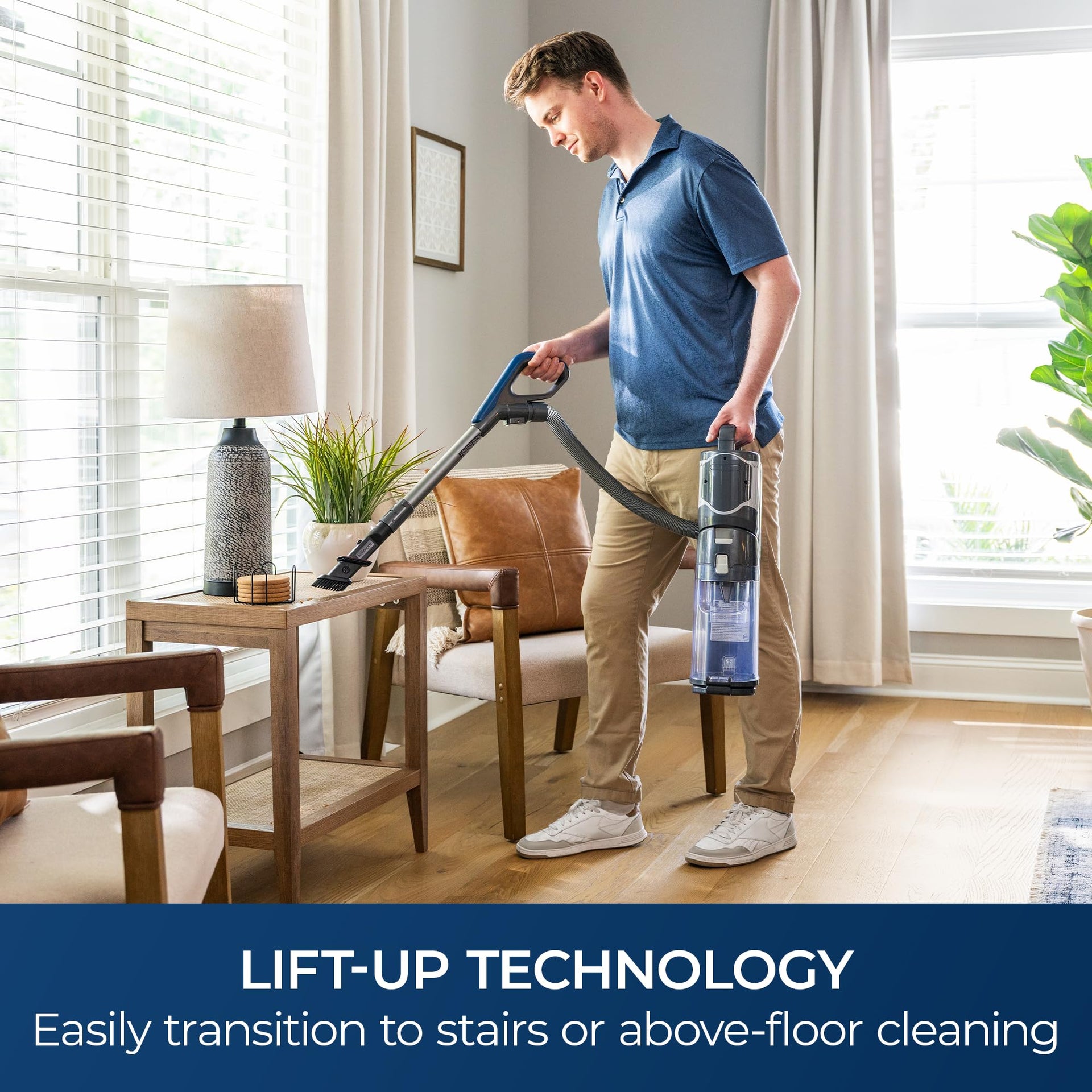 Litening Cordless Upright Vacuum with Hair Eliminator Nozzle