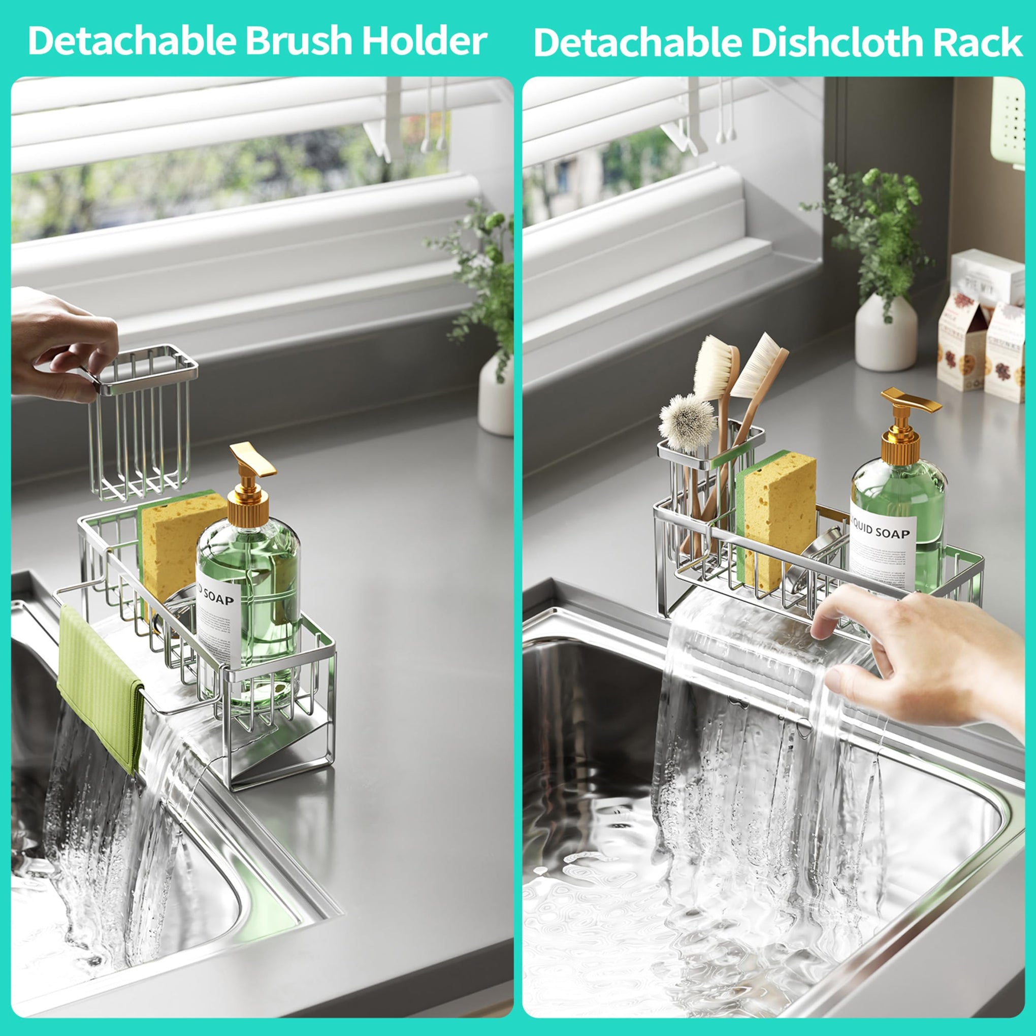 Sponge Holder for Kitchen Sink