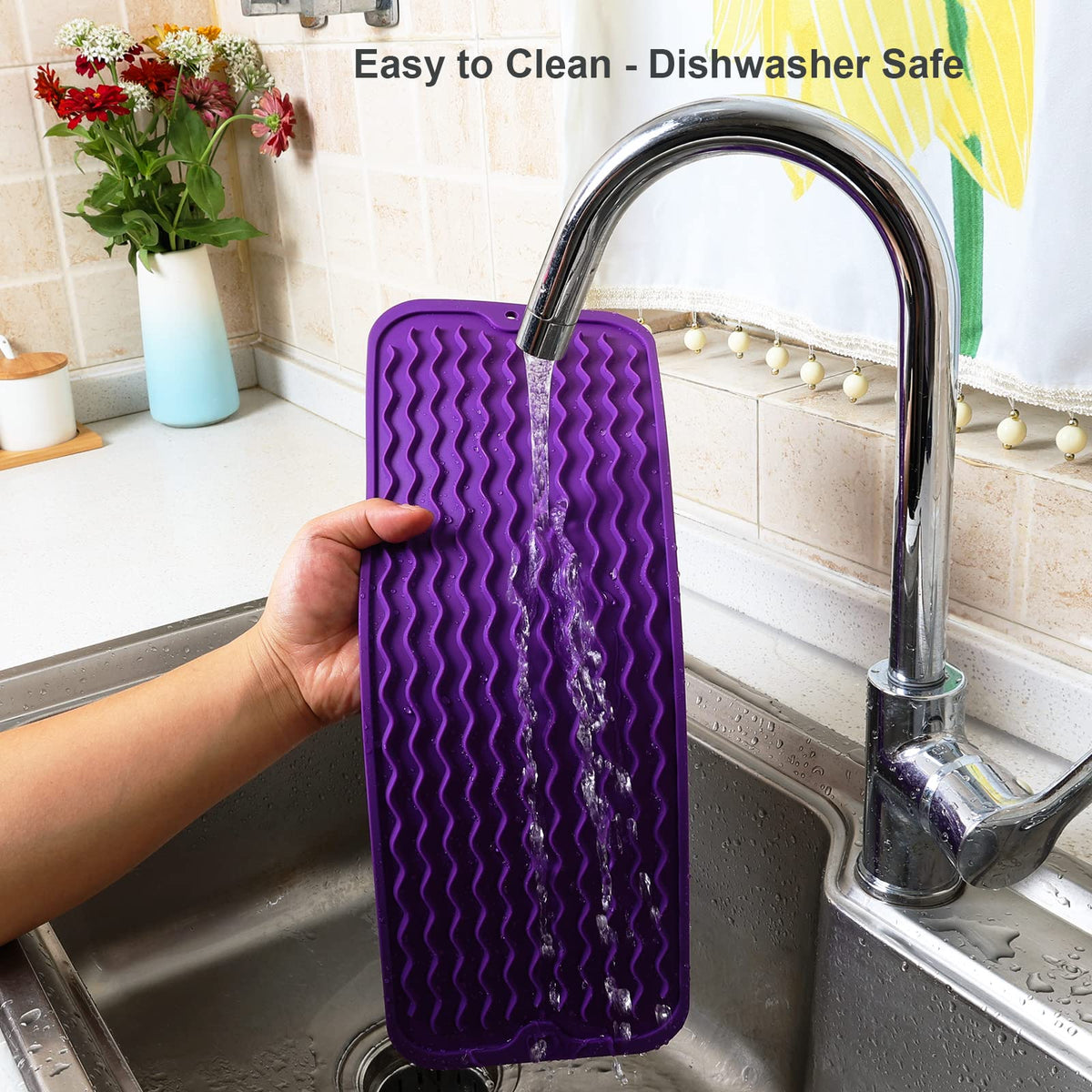 Small Dish Drying Mat for Kitchen Counter