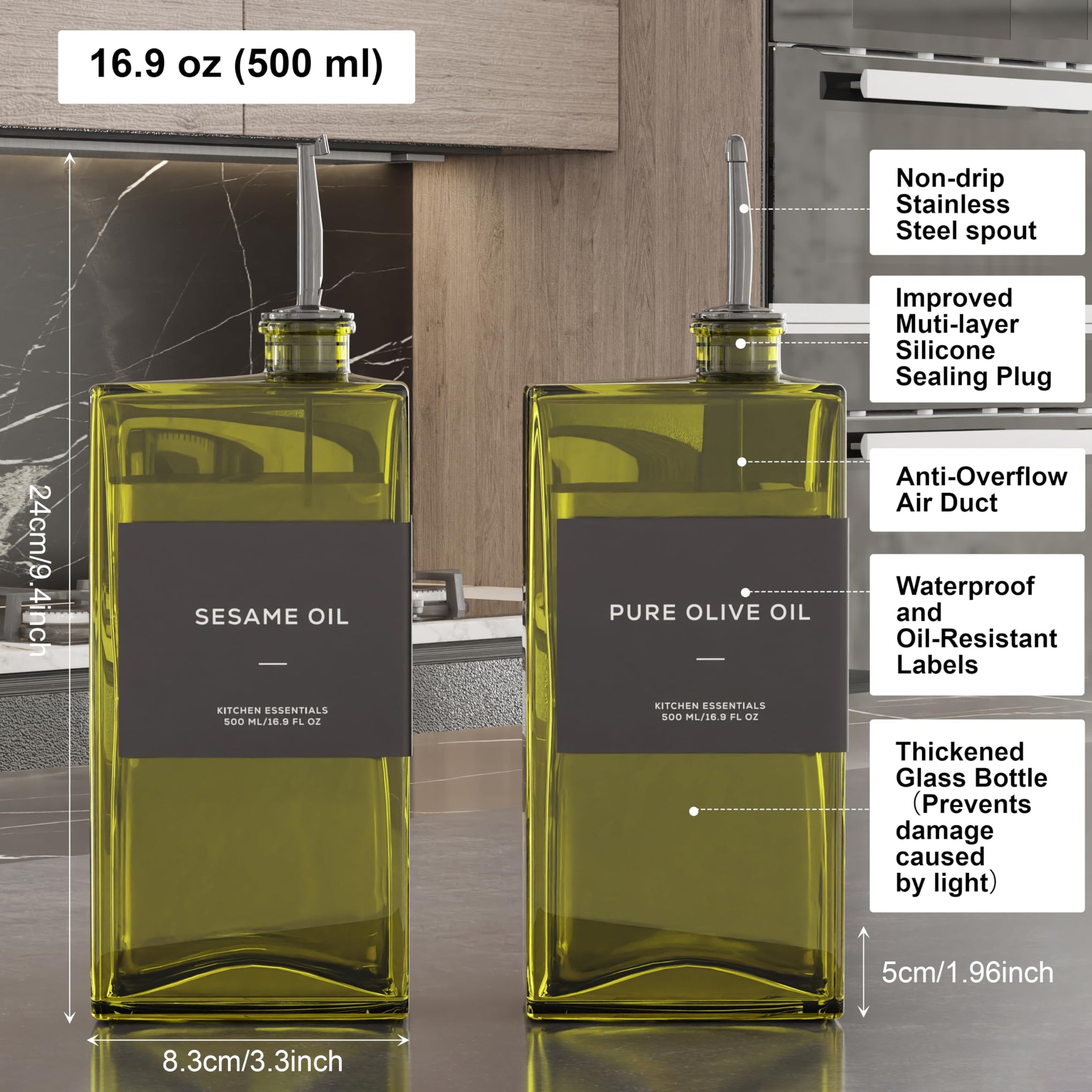 Olive Oil Dispenser (2 Count)