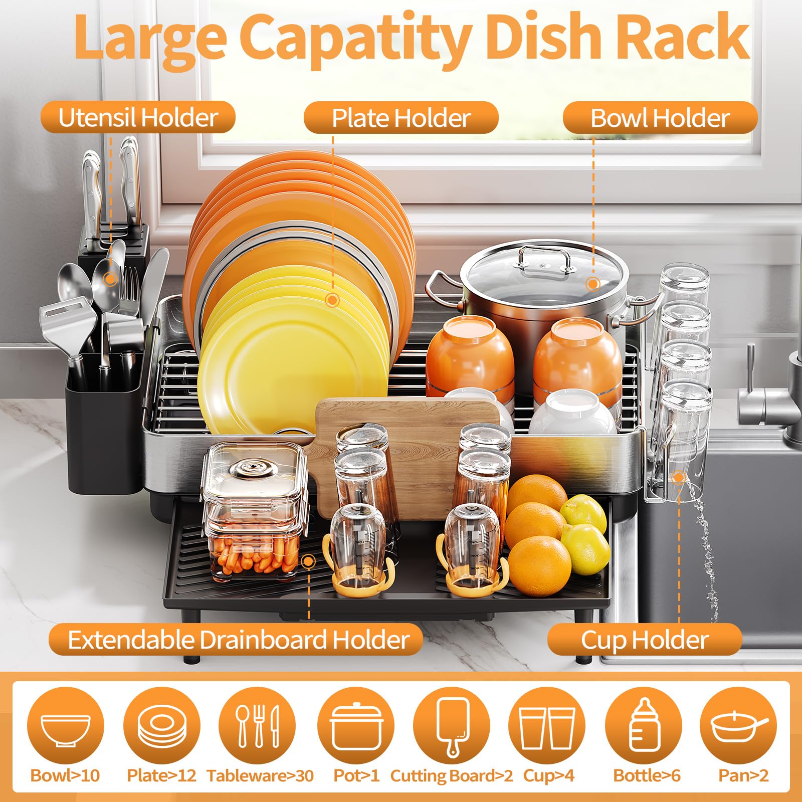 Dish Drying Rack