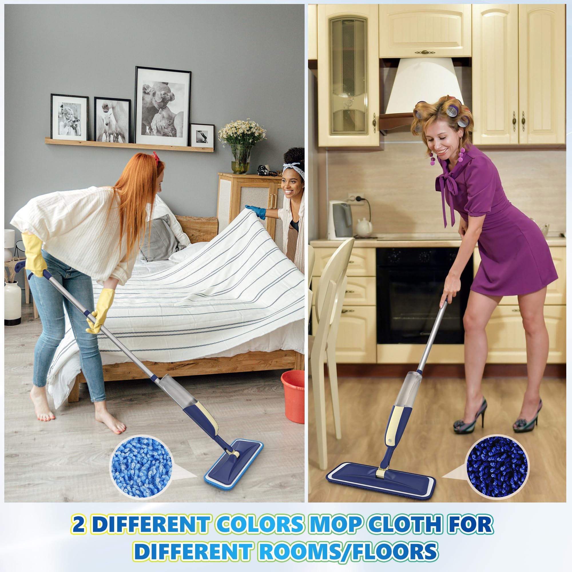 Spray Wet Mops for Floor Cleaning