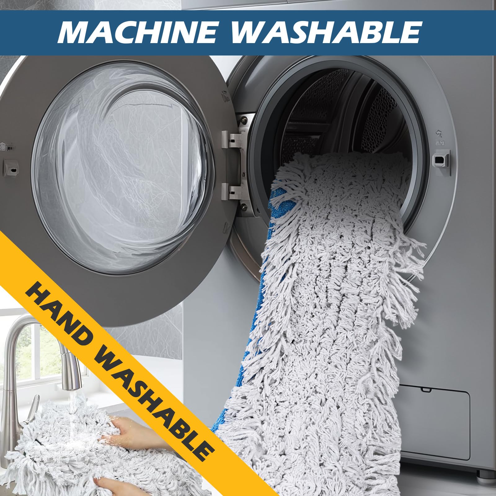 42" Commercial Dust Mop for Floor Cleaning