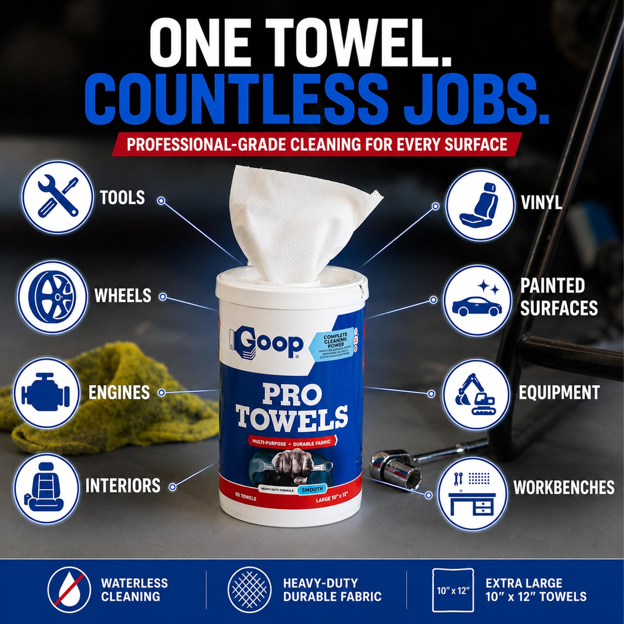 Pro Towels Heavy (90 Count)
