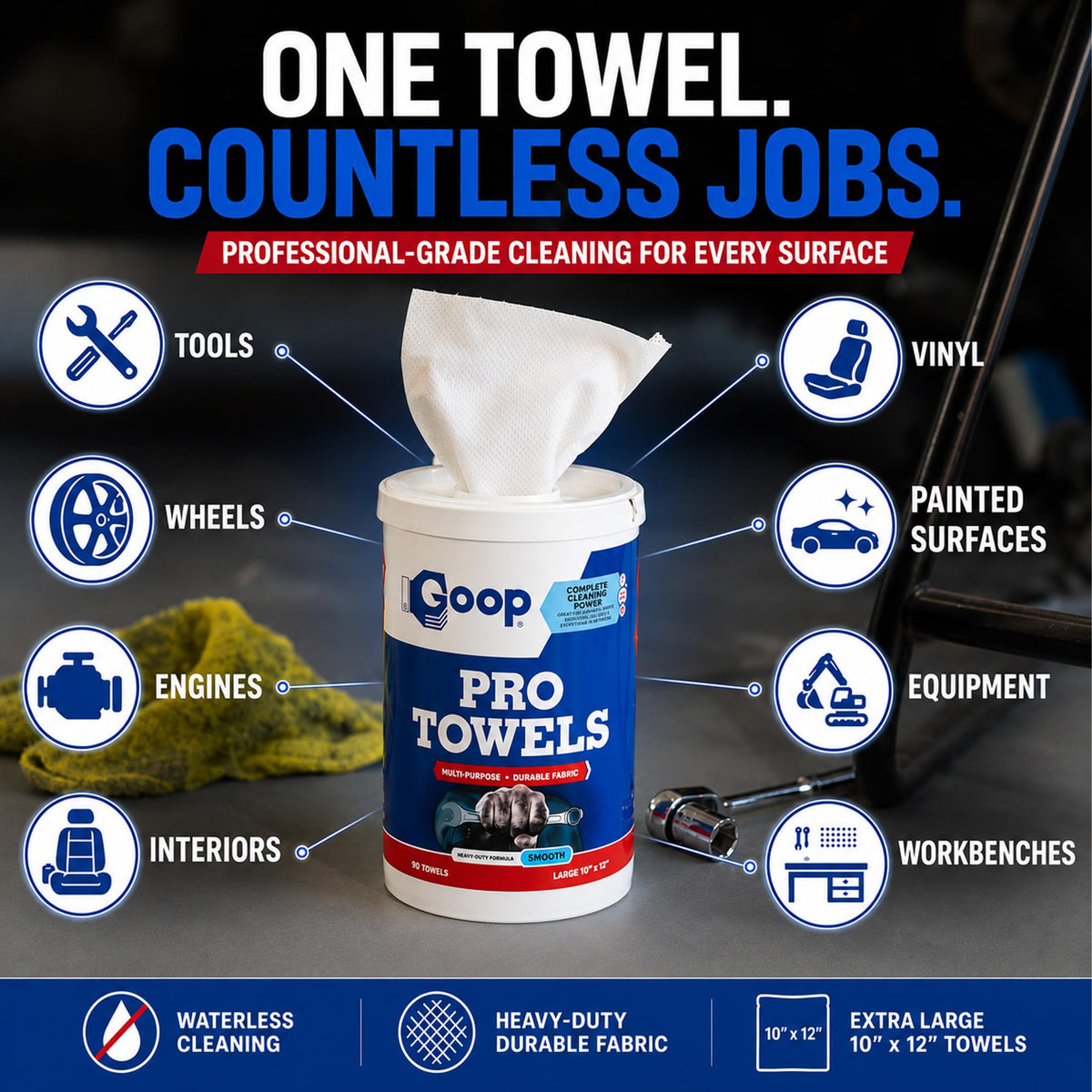 Pro Towels Heavy (72 Count)