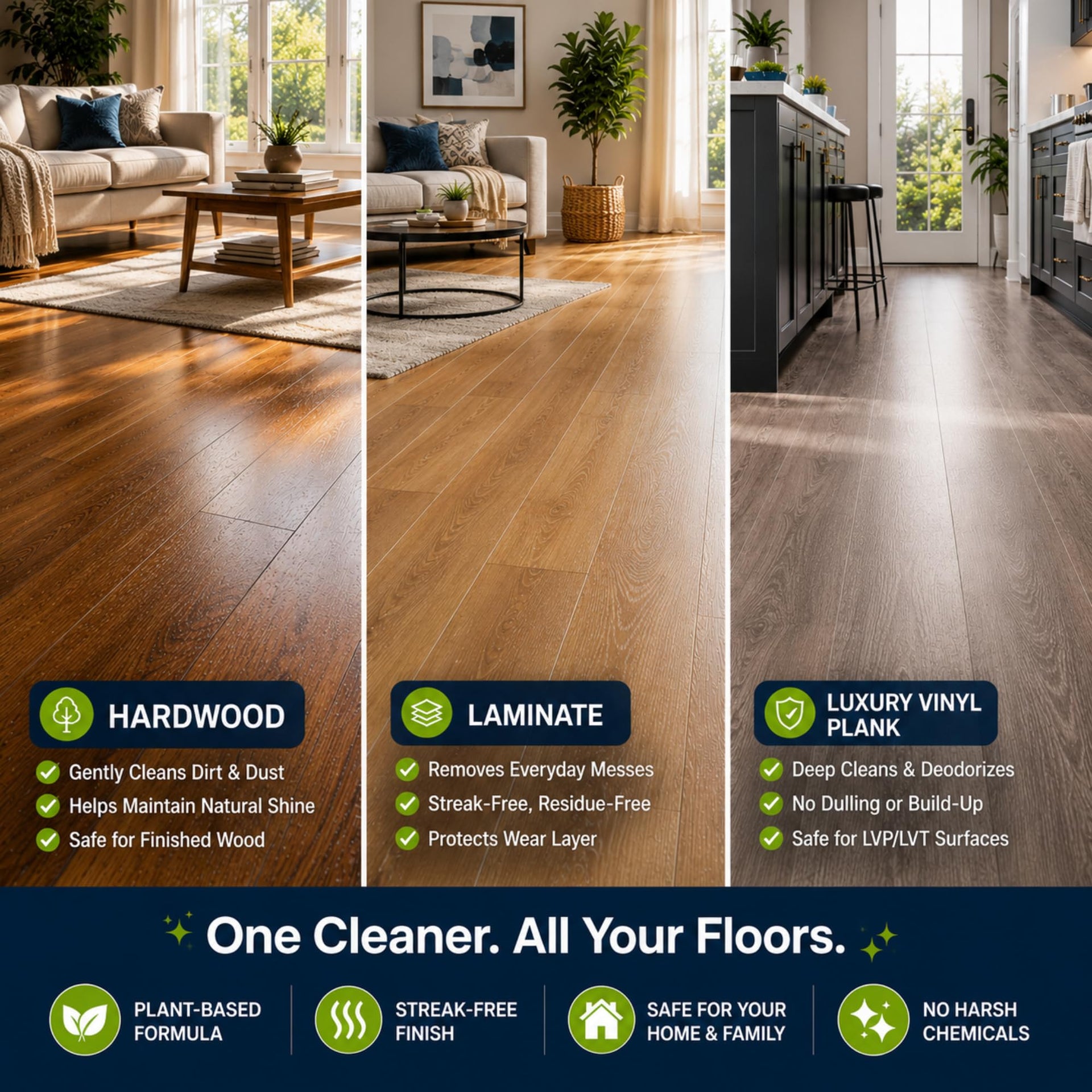 Wood & Laminate Floor Cleaner (32 Fl Oz)