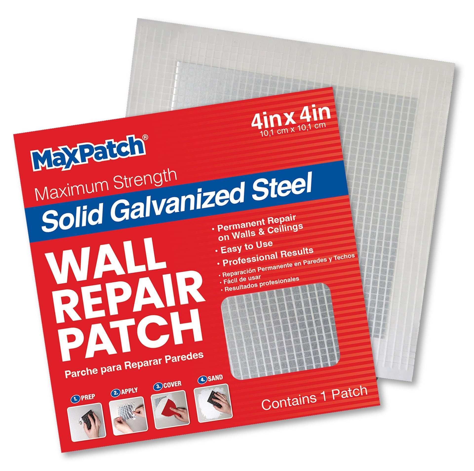 4 in. x 4 in. Solid Metal Self (3 Count)