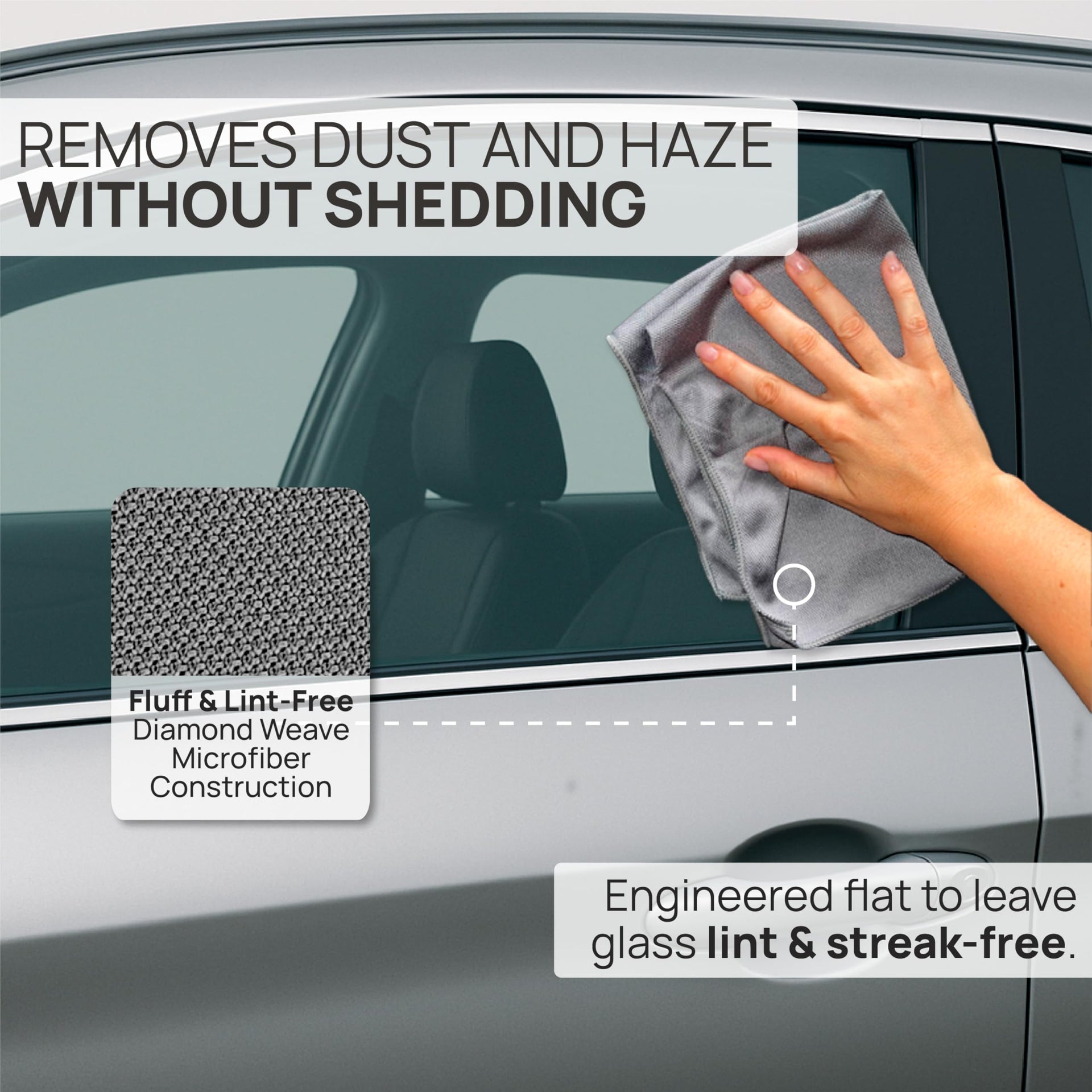 Claro Glass Towels Car Detailing 8