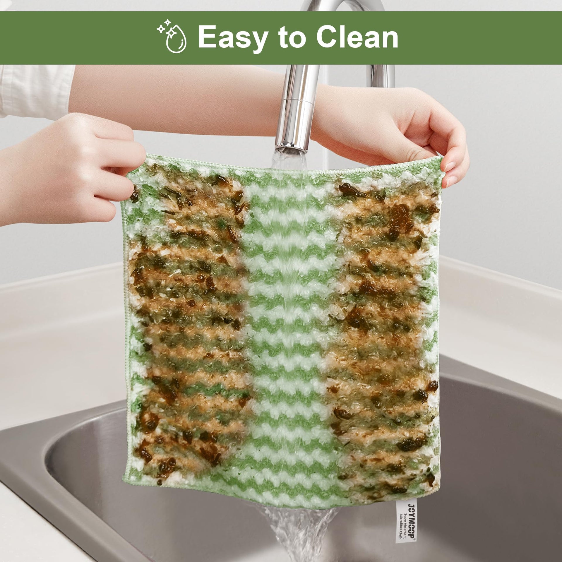 Microfiber Cleaning Cloths (18 Count)