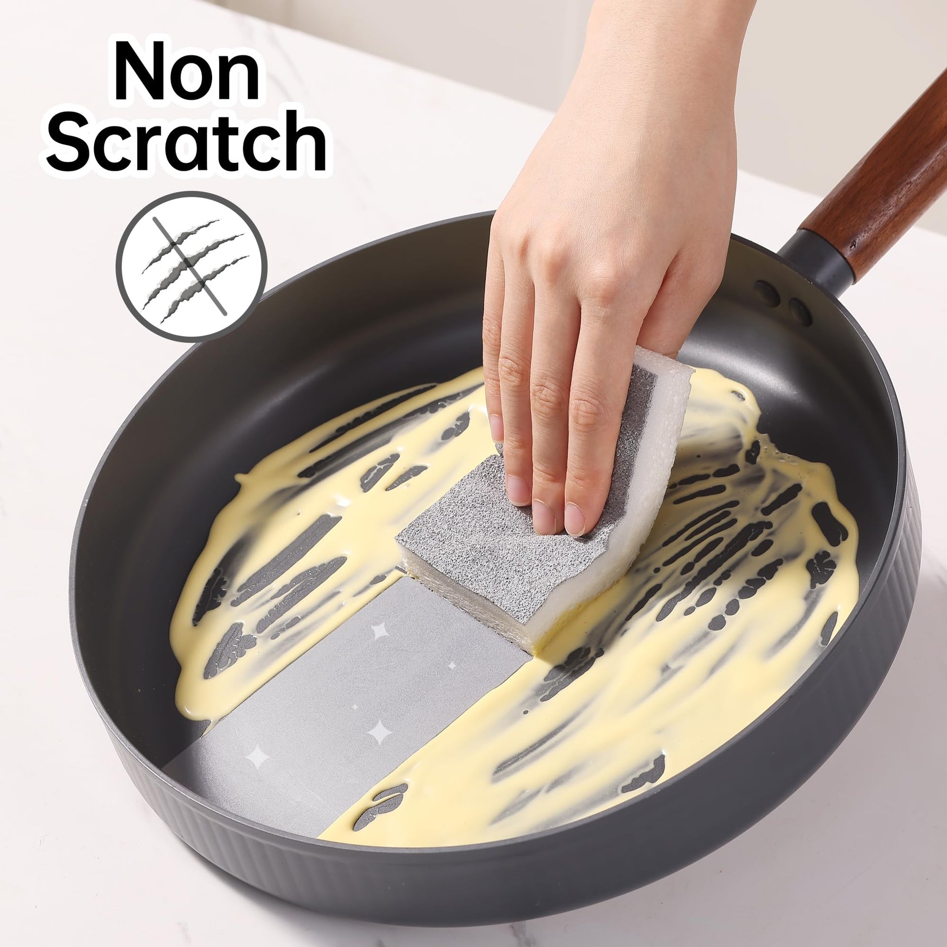 Textured Clean Sponges (36 Count)