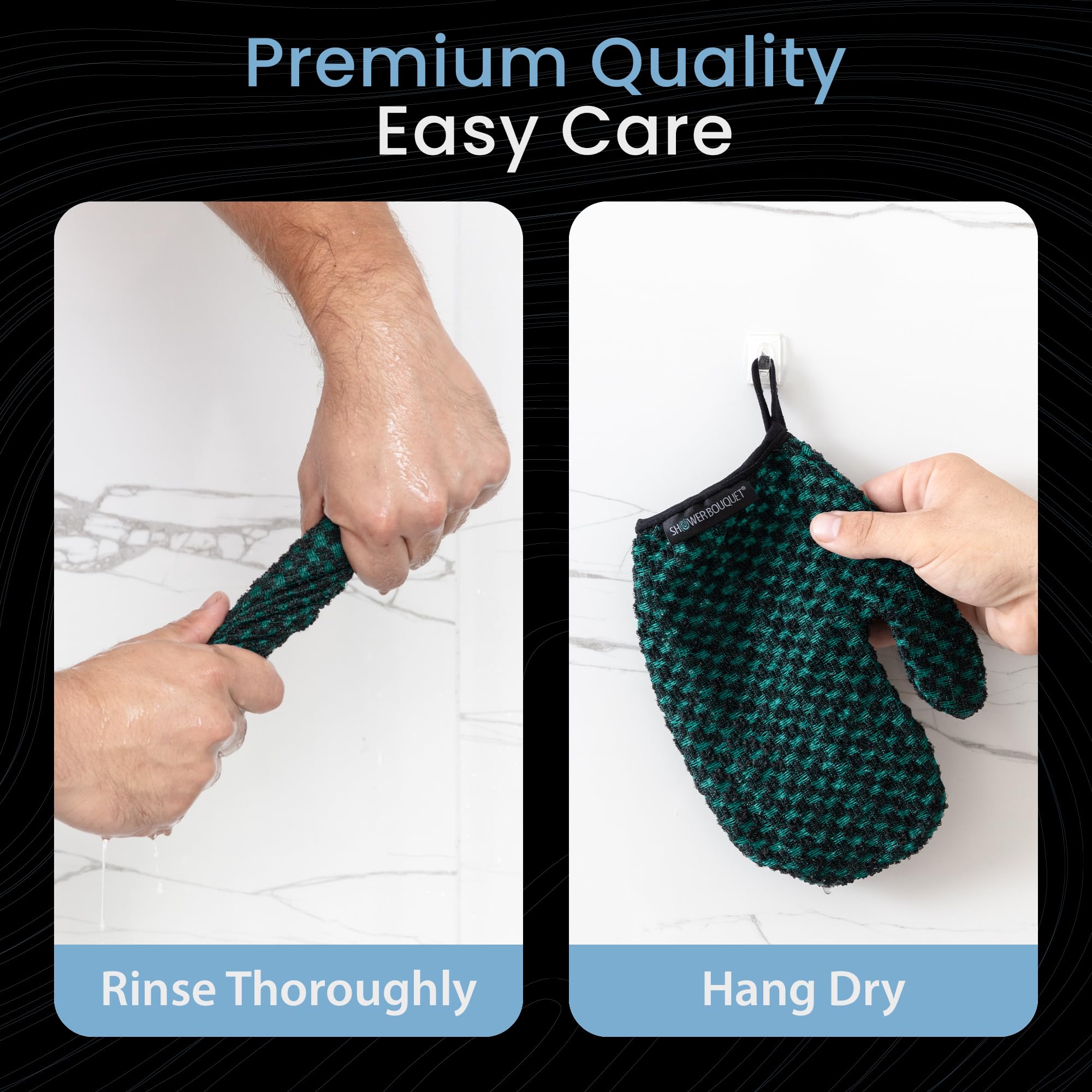 Japanese Exfoliating Mitt for Shower