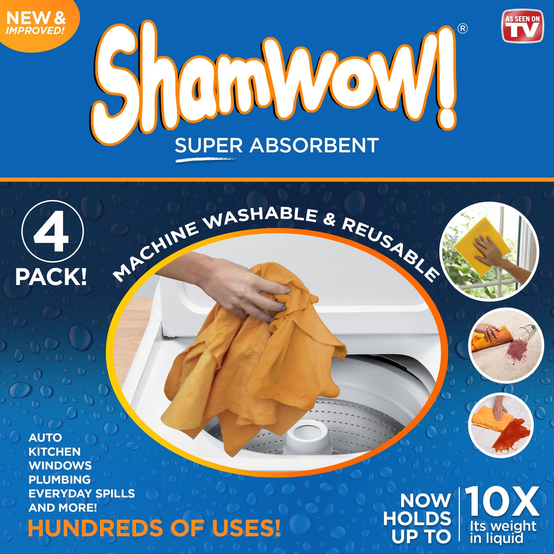Shammy Cloth 4 (4 Count)