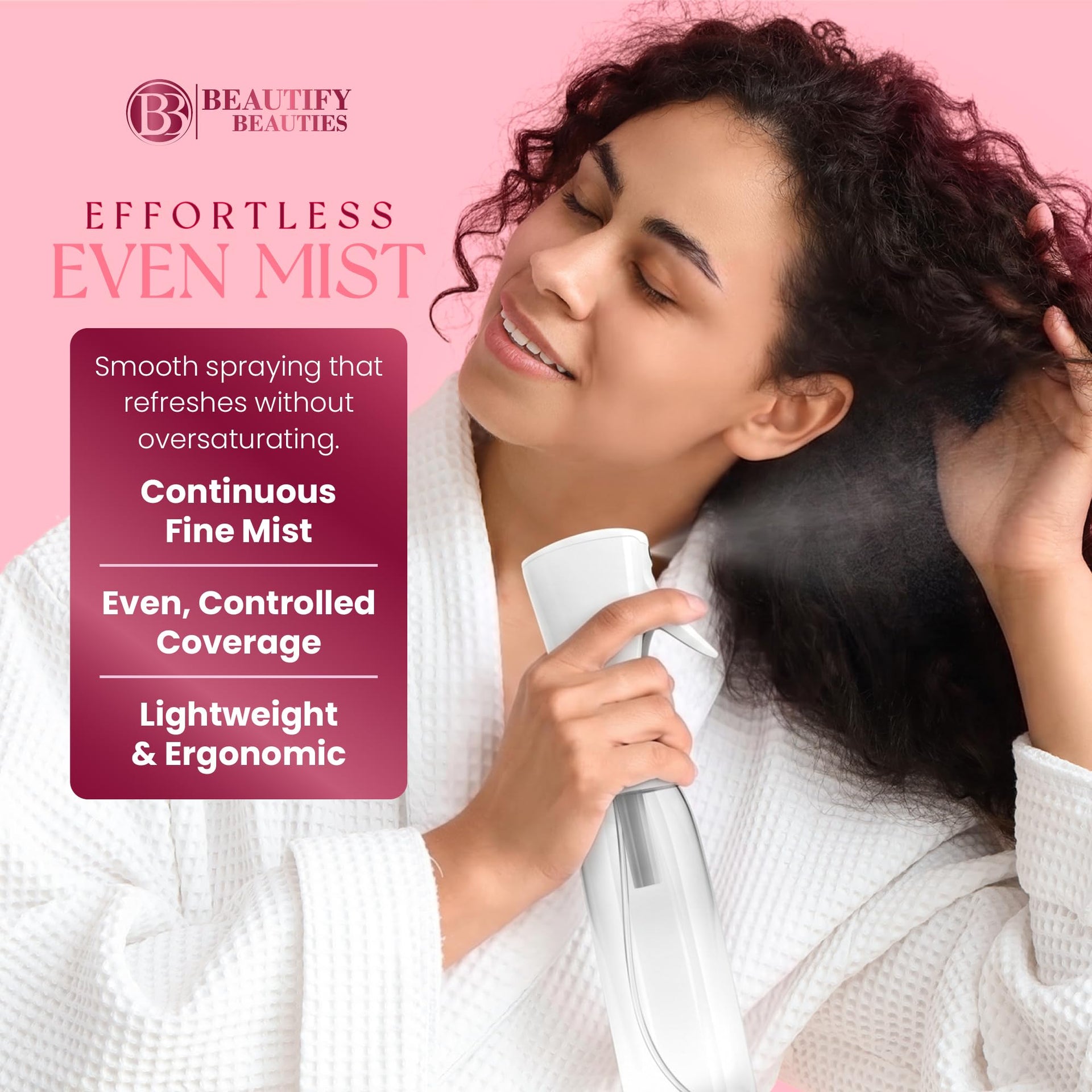 Continuous Spray Bottle for Hair