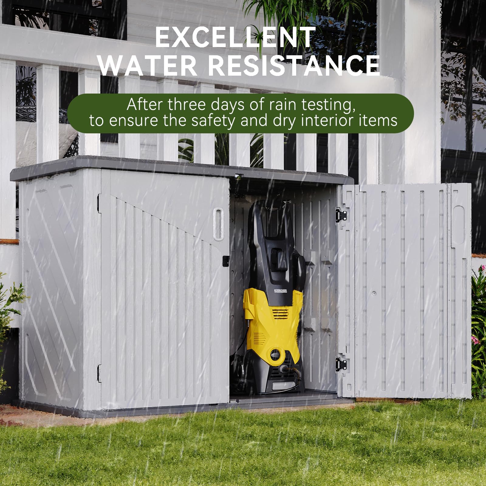 Horizontal Storage Sheds 35 Cu.ft