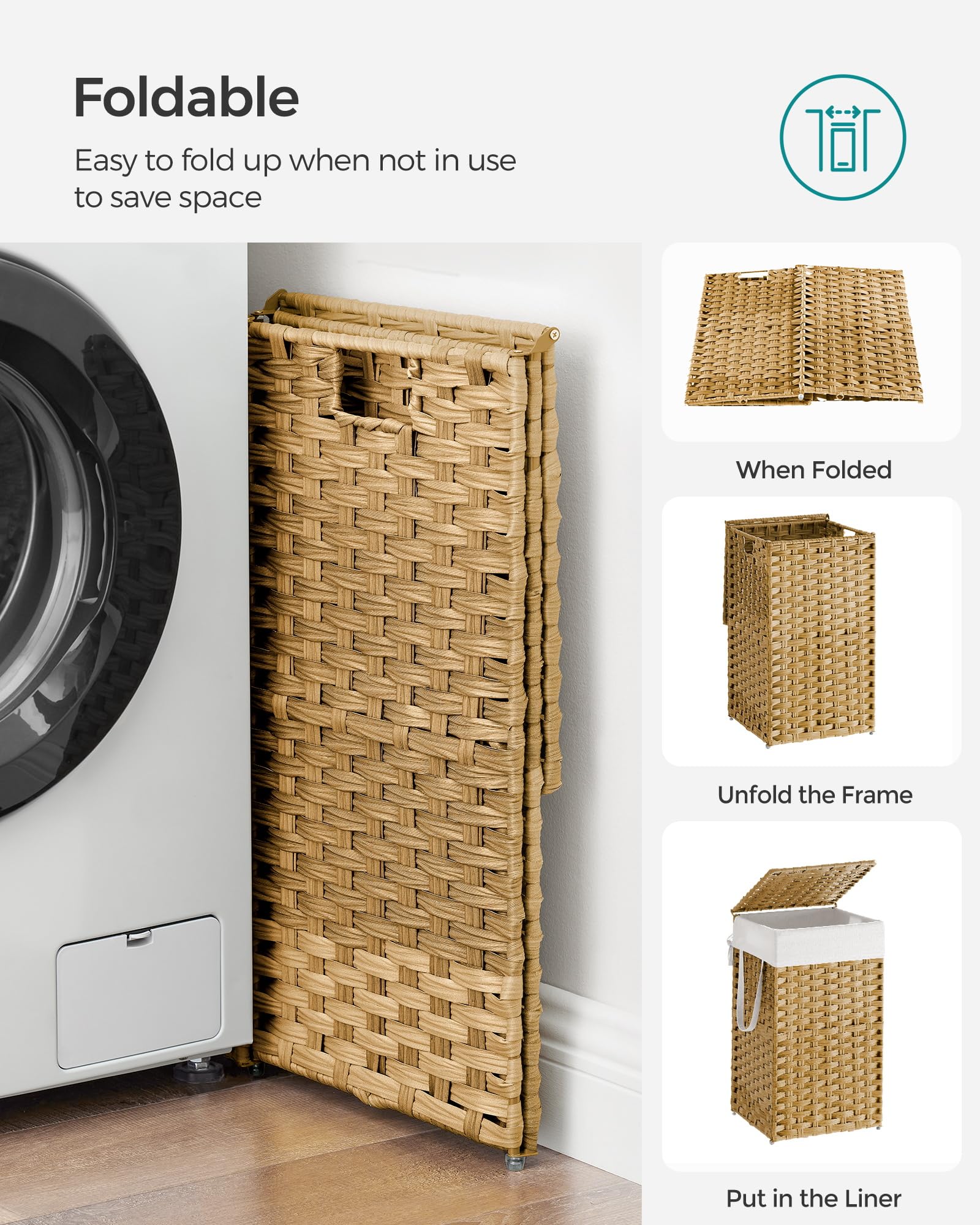 Laundry Hamper with Lid